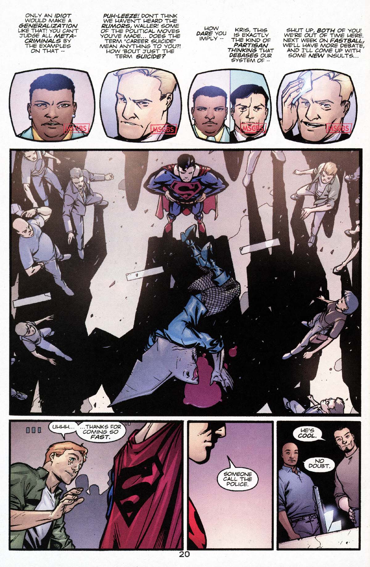 Read online Adventures of Superman (1987) comic -  Issue #608 - 21