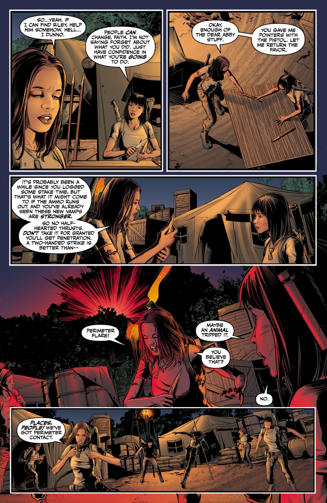 Read online Angel & Faith Season 10 comic -  Issue #7 - 17