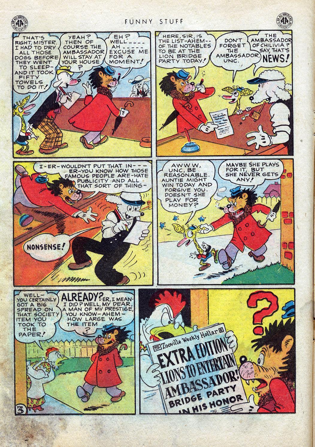 Read online Funny Stuff comic -  Issue #3 - 19