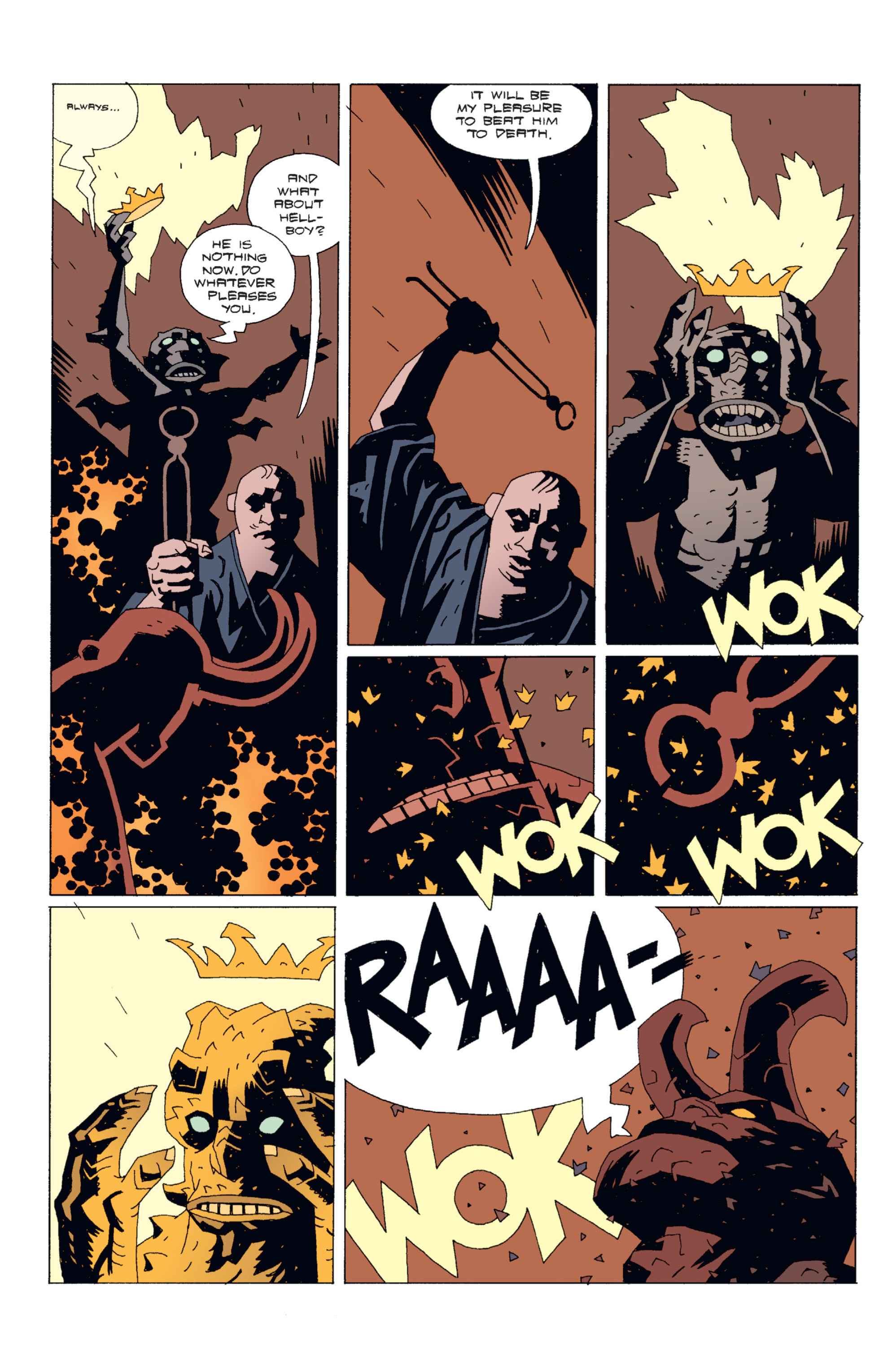 Read online Hellboy comic -  Issue #4 - 97