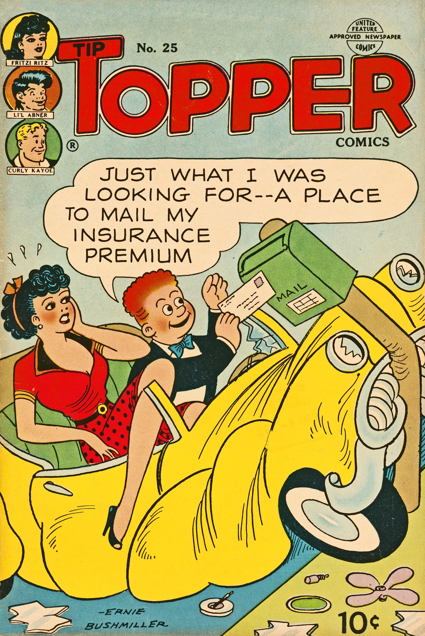 Read online Tip Topper Comics comic -  Issue #25 - 1