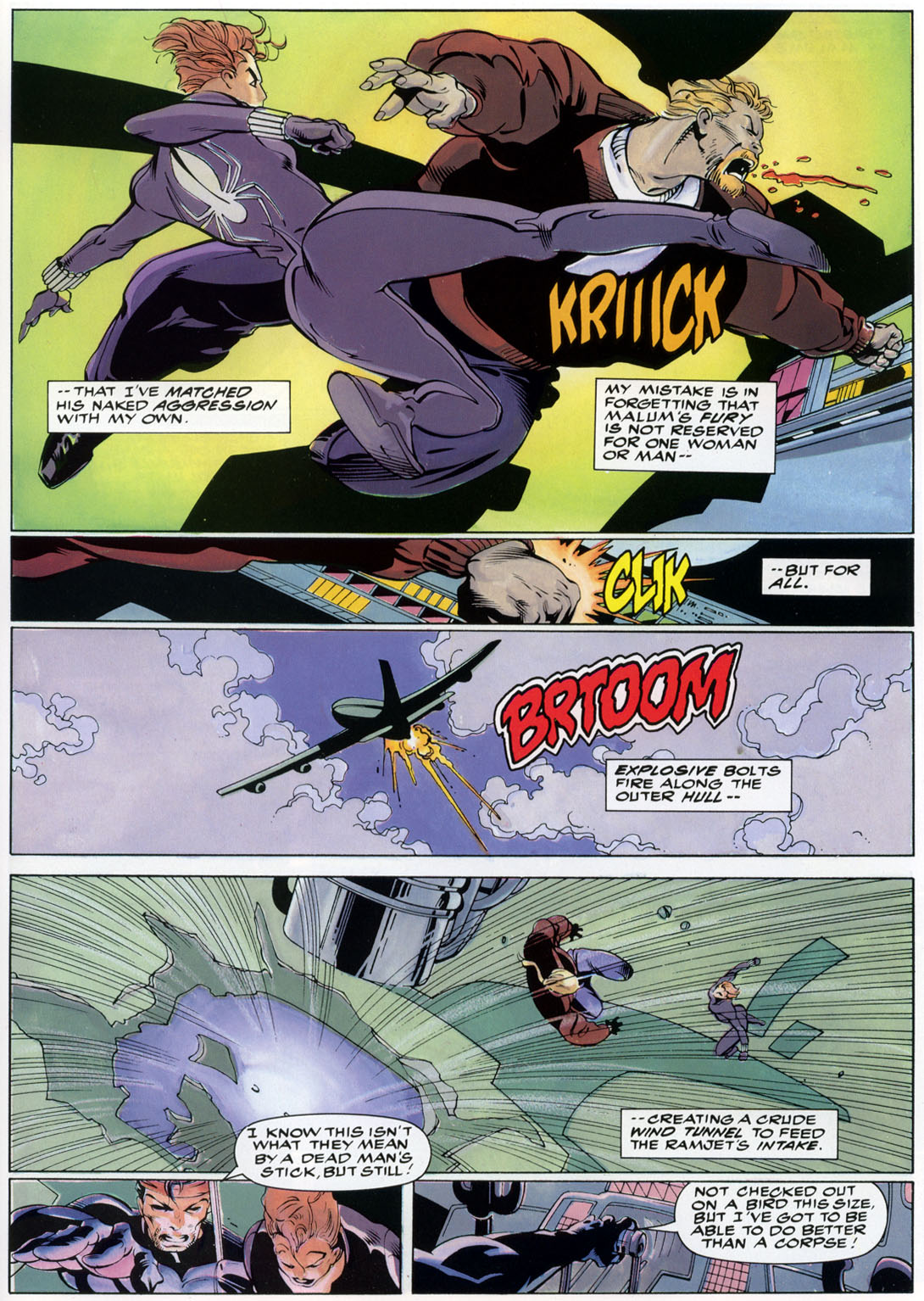 Read online Marvel Graphic Novel comic -  Issue #74 - Punisher & Black Widow - Spinning Doomsday's Web - 47