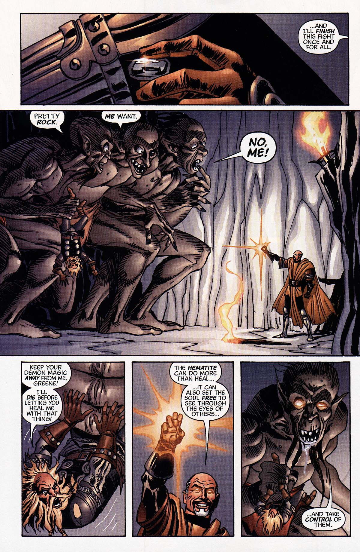 Read online R.A. Salvatore's DemonWars: Trial By Fire comic -  Issue #5 - 9