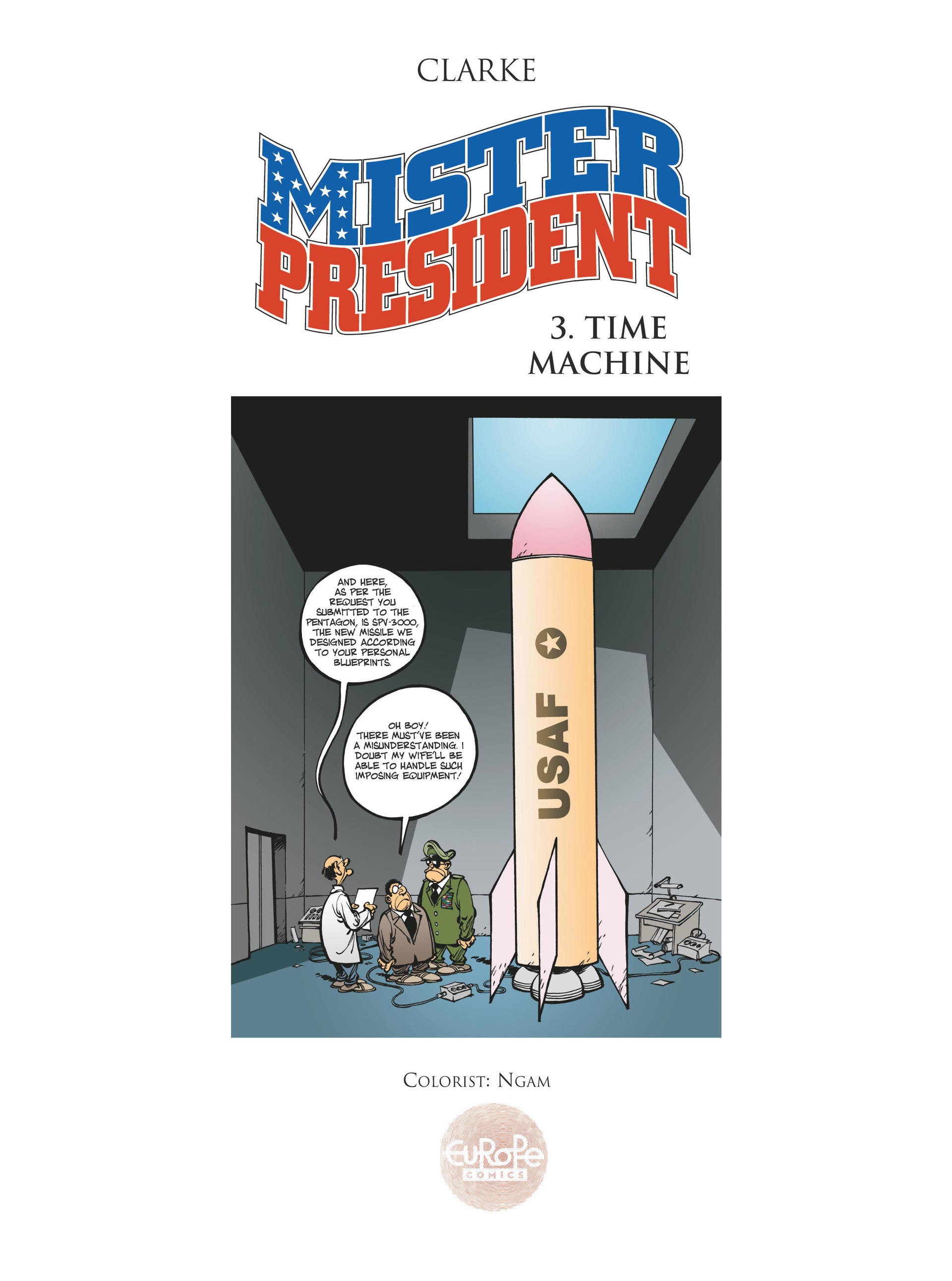 Read online Mister President comic -  Issue #3 - 2