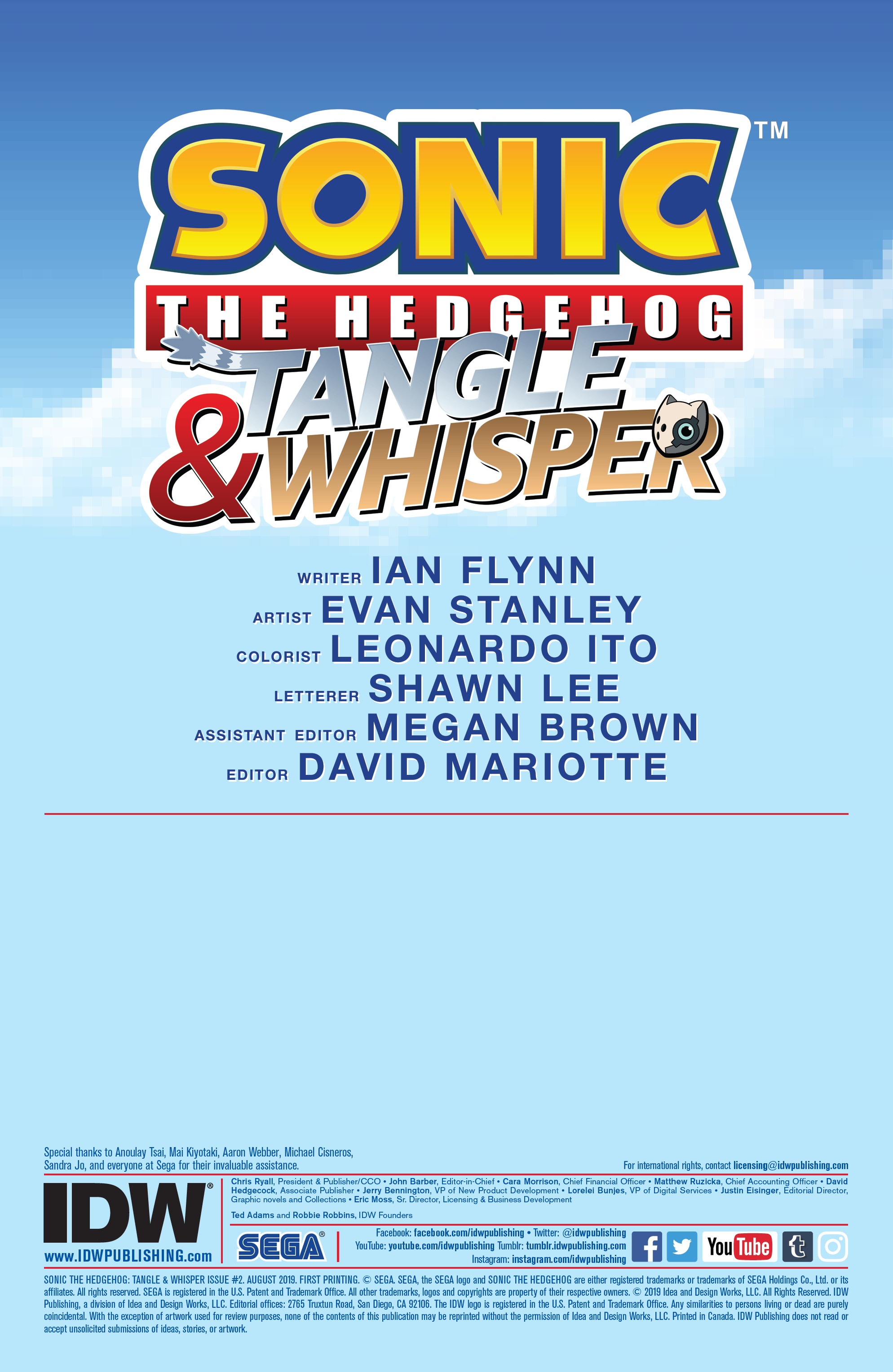Read online Sonic the Hedgehog: Tangle & Whisper comic -  Issue #2 - 2