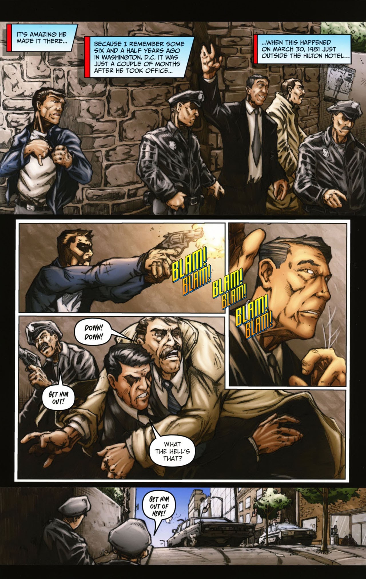 Read online Political Power: Ronald Reagan comic -  Issue # Full - 5