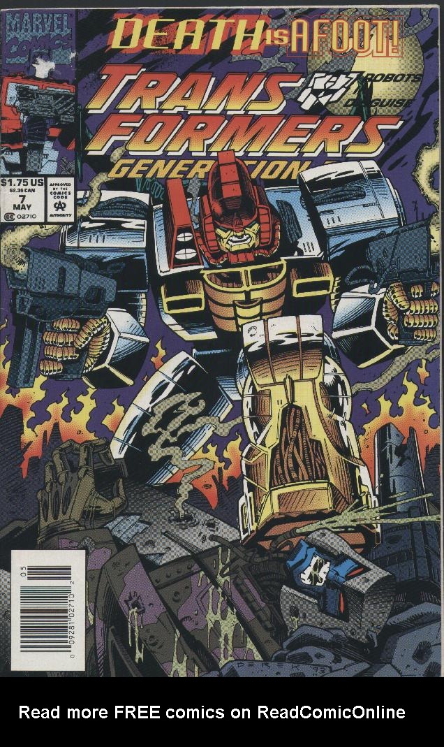 Read online Transformers: Generation 2 comic -  Issue #7 - 1