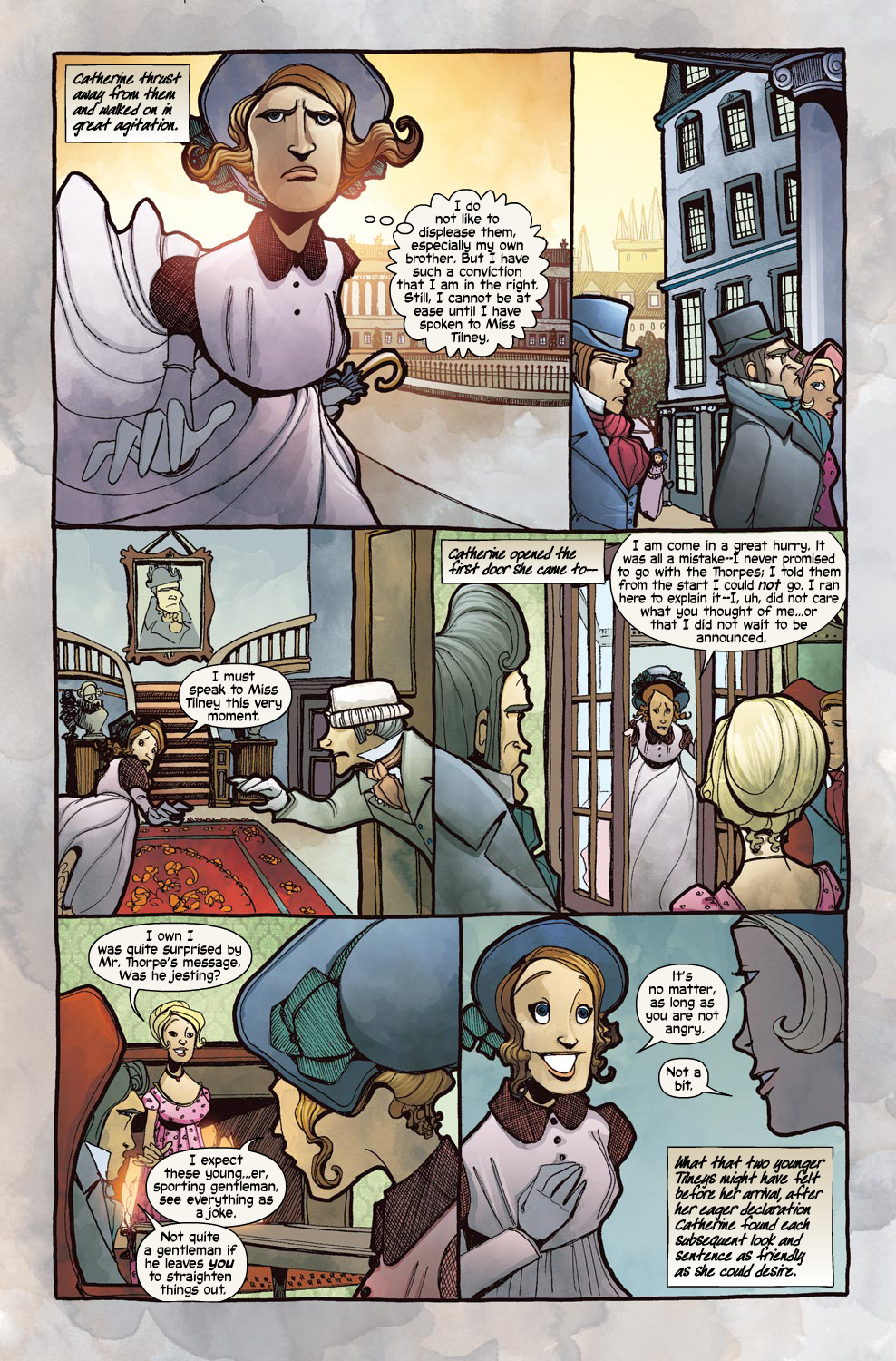 Read online Northanger Abbey comic -  Issue #3 - 8