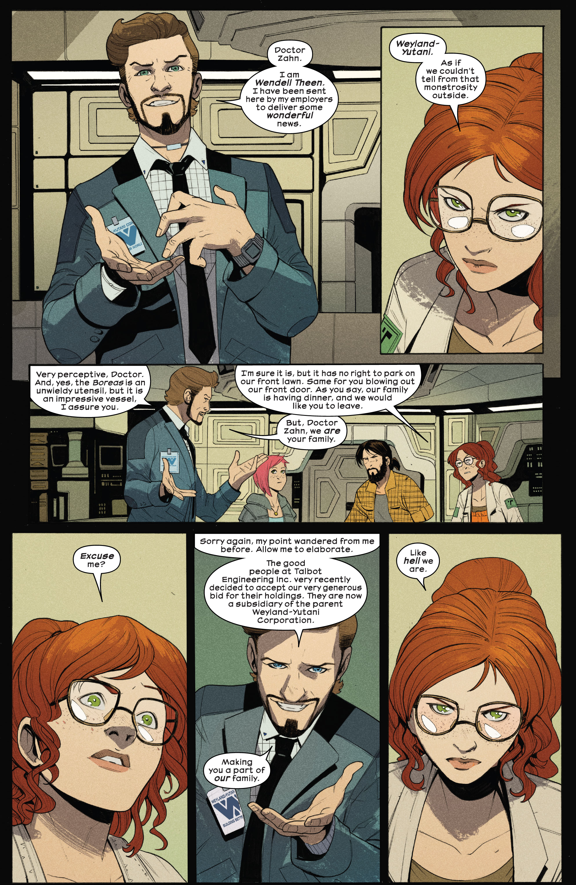 Read online Alien (2023) comic -  Issue #1 - 21