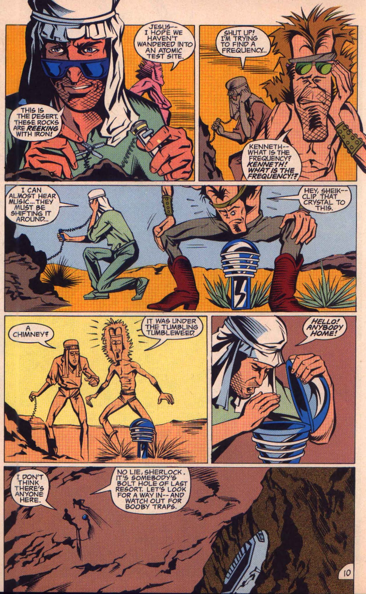 Read online Sonic Disruptors comic -  Issue #7 - 11