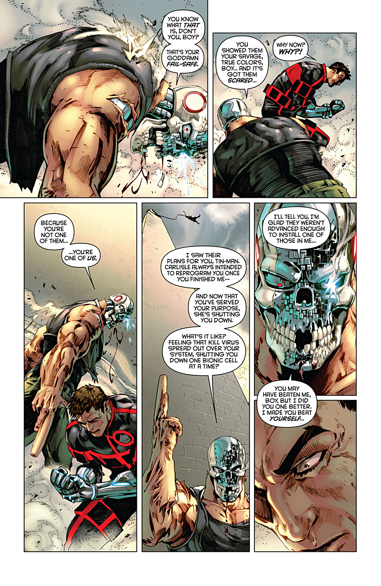 Read online Bionic Man comic -  Issue #10 - 16