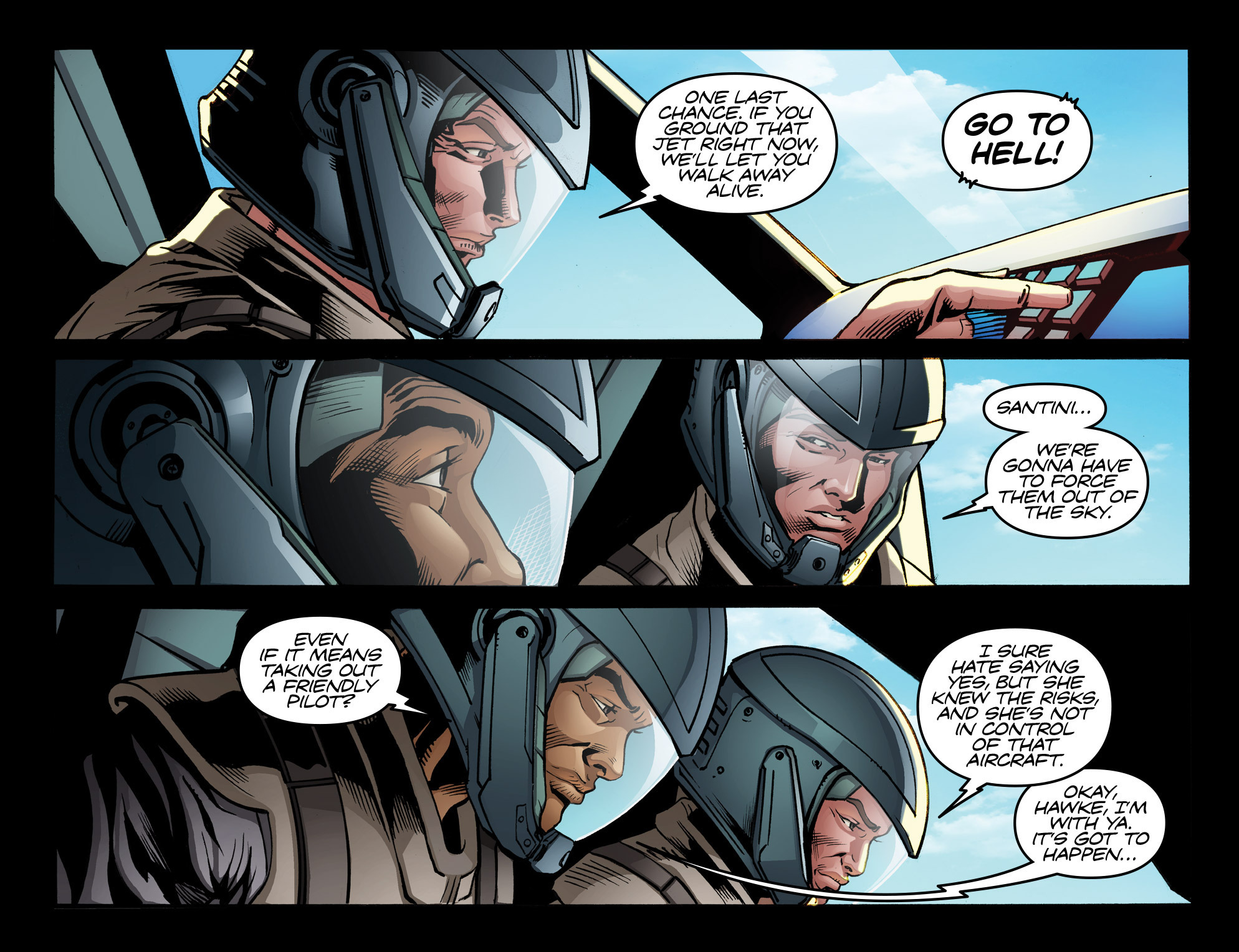 Read online Airwolf Airstrikes comic -  Issue #4 - 42