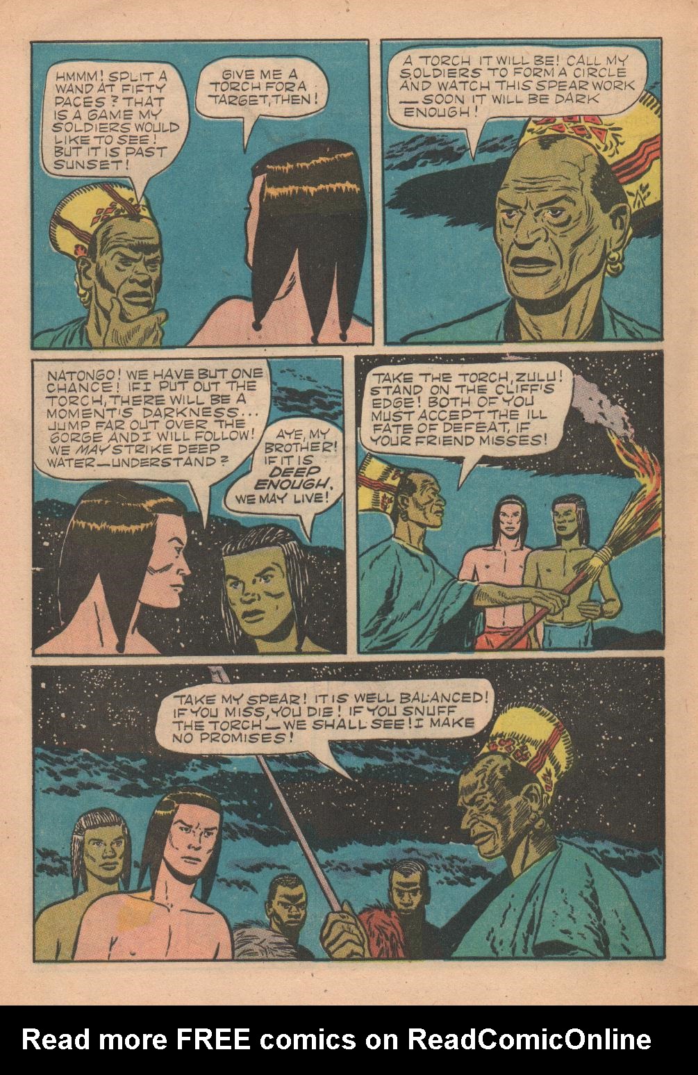 Read online Tarzan (1948) comic -  Issue #31 - 32