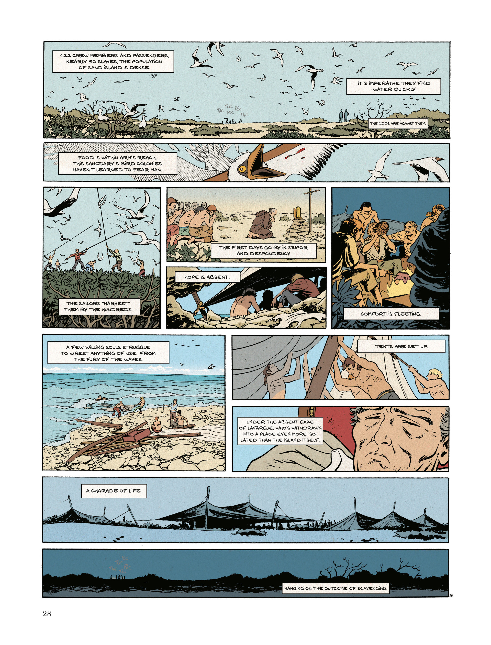 Read online The Forgotten Slaves of Tromelin comic -  Issue # TPB - 30