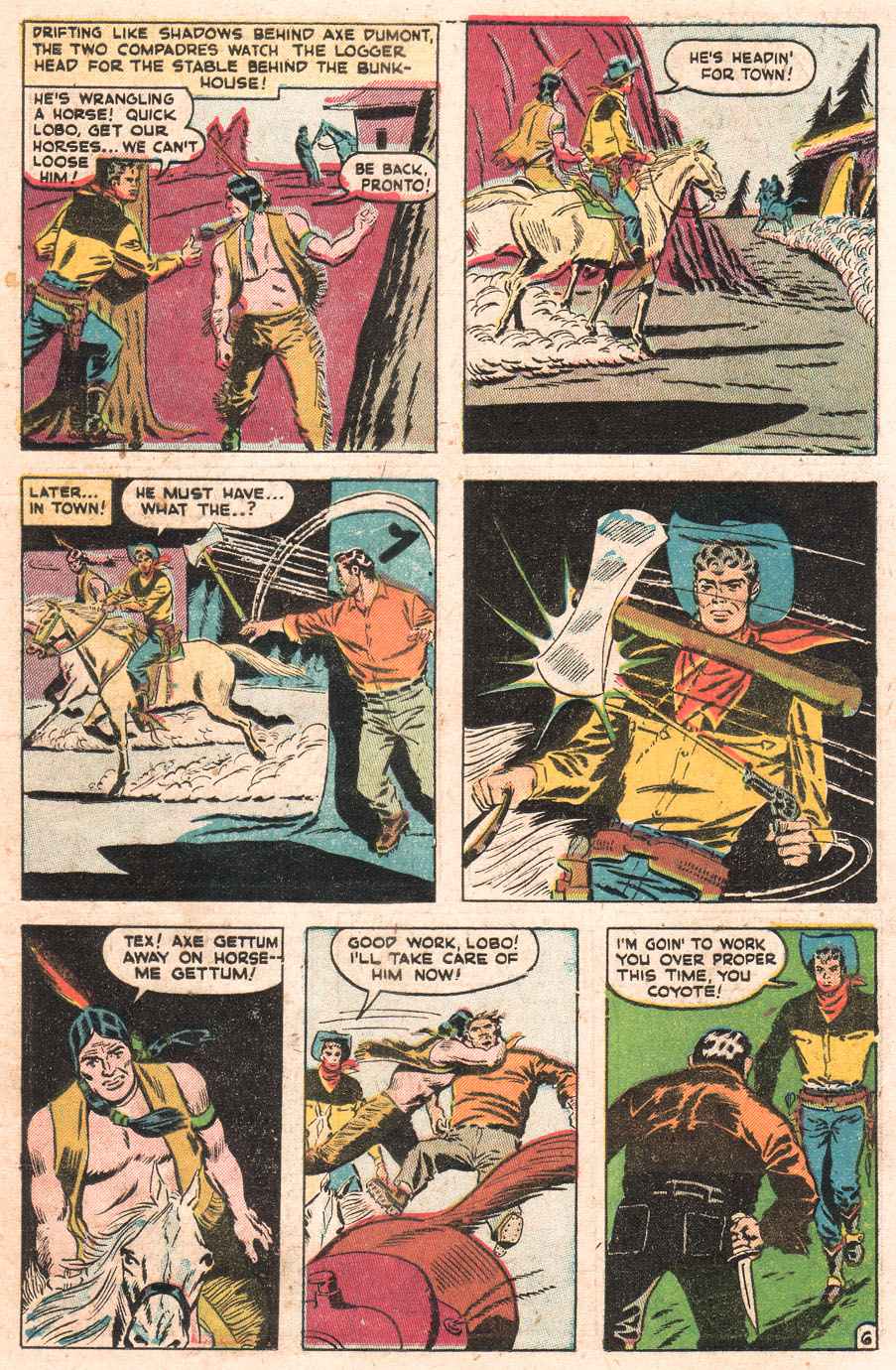 Read online Tex Morgan comic -  Issue #7 - 21