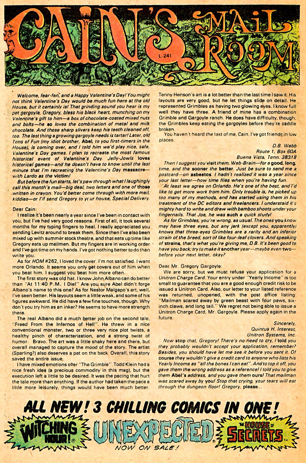 Read online House of Mystery (1951) comic -  Issue #268 - 19