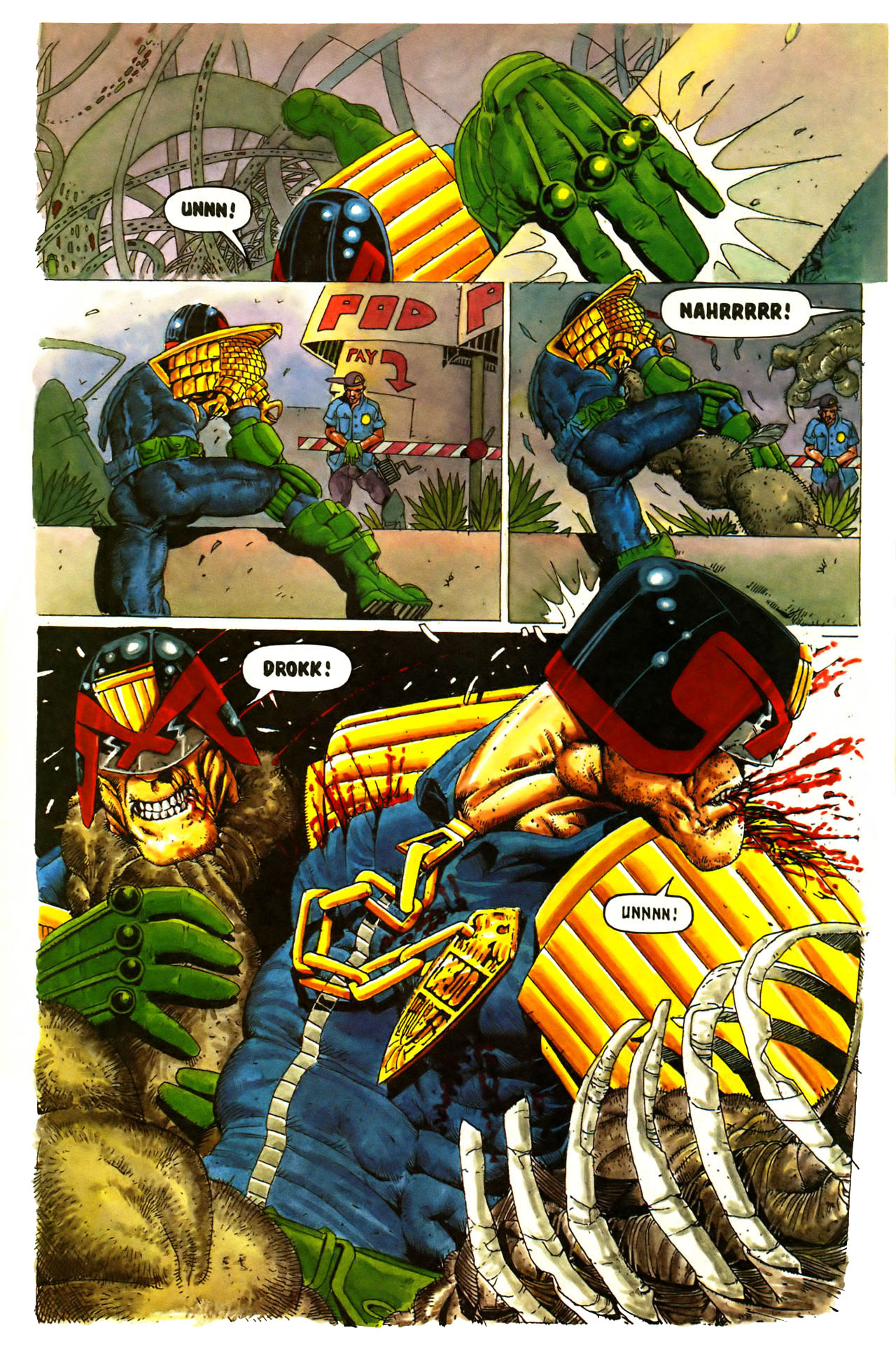 Read online Judge Dredd: The Megazine comic -  Issue #7 - 11