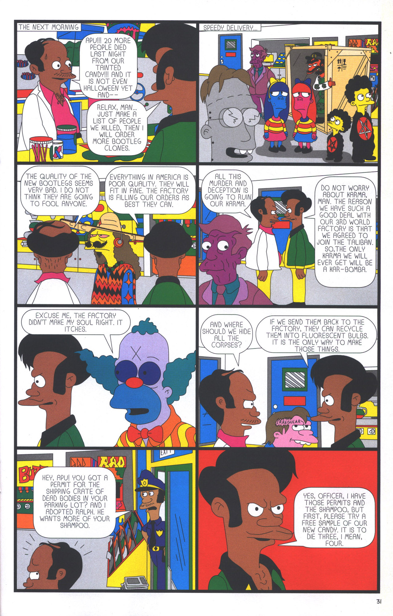 Read online Treehouse of Horror comic -  Issue #15 - 34