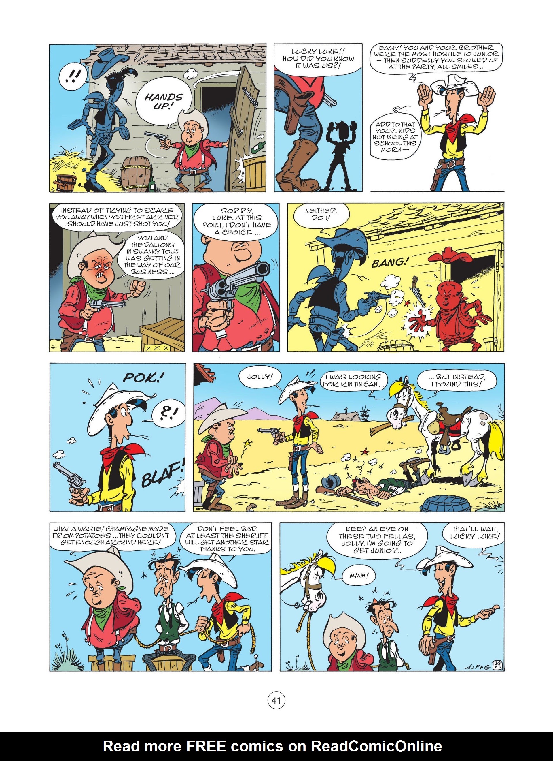 Read online A Lucky Luke Adventure comic -  Issue #78 - 43