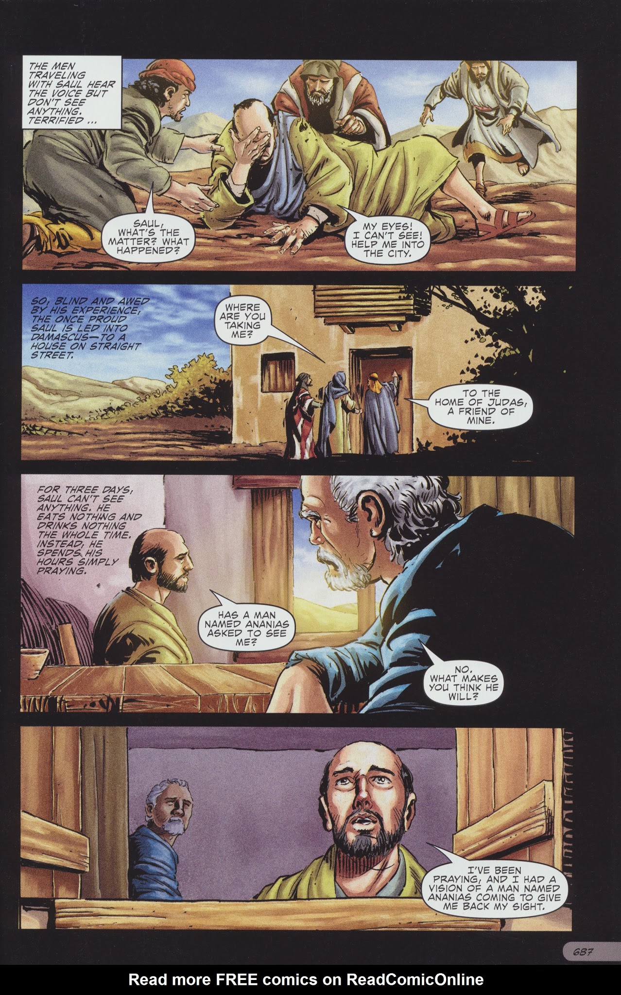 Read online The Action Bible comic -  Issue # TPB 2 - 310