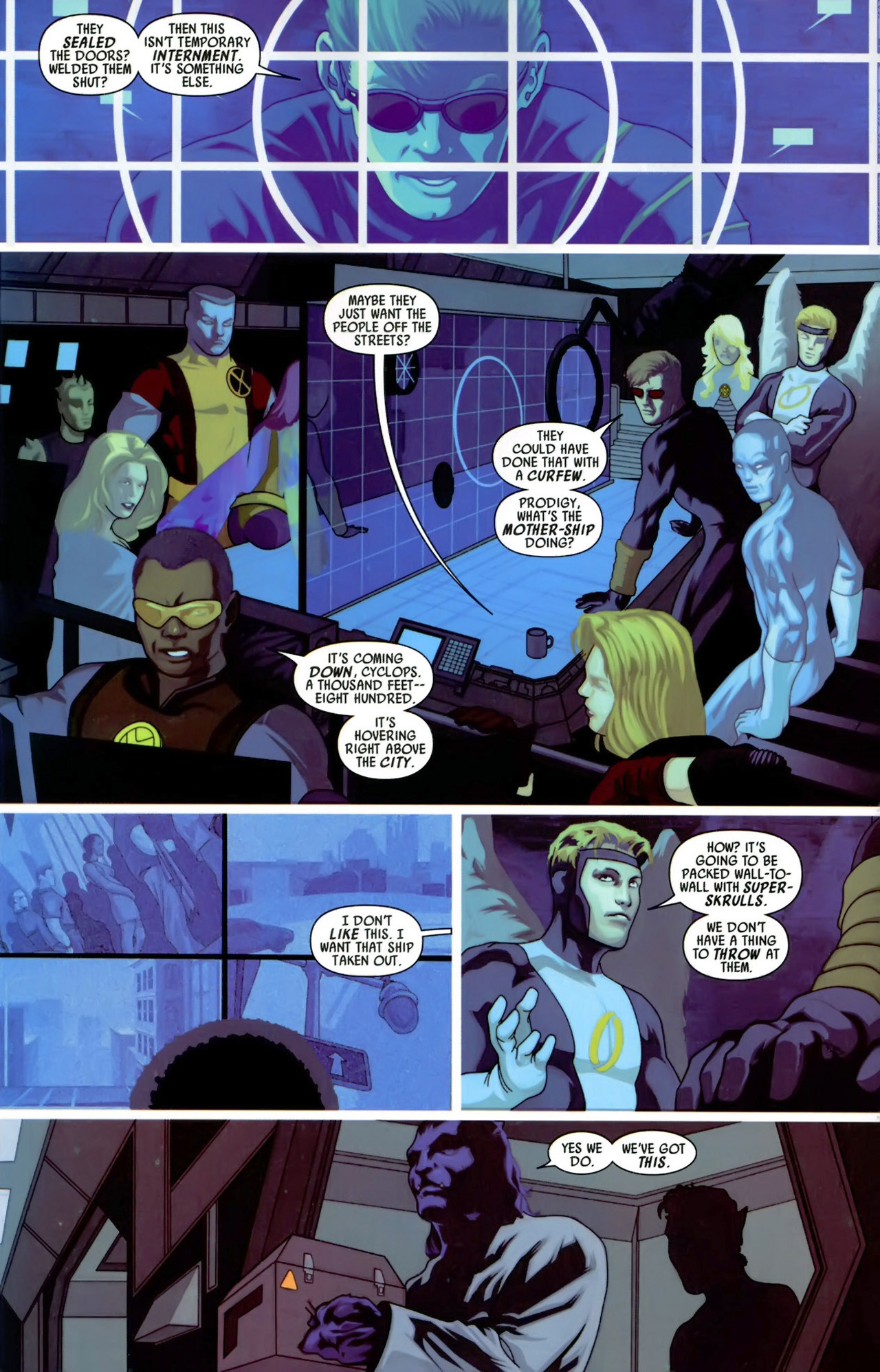 Read online Secret Invasion: X-Men comic -  Issue #3 - 23