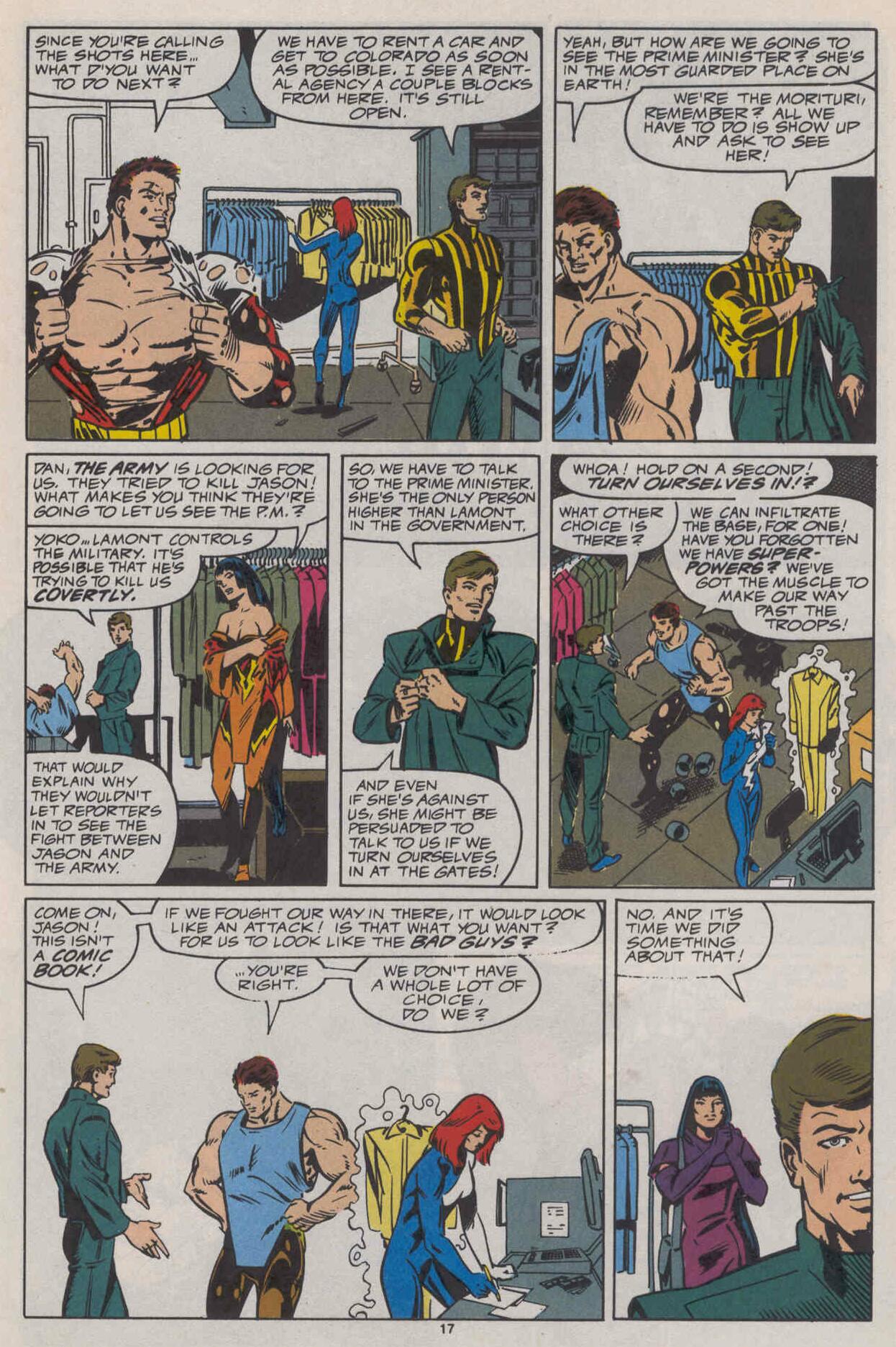 Read online Strikeforce: Morituri comic -  Issue #30 - 19