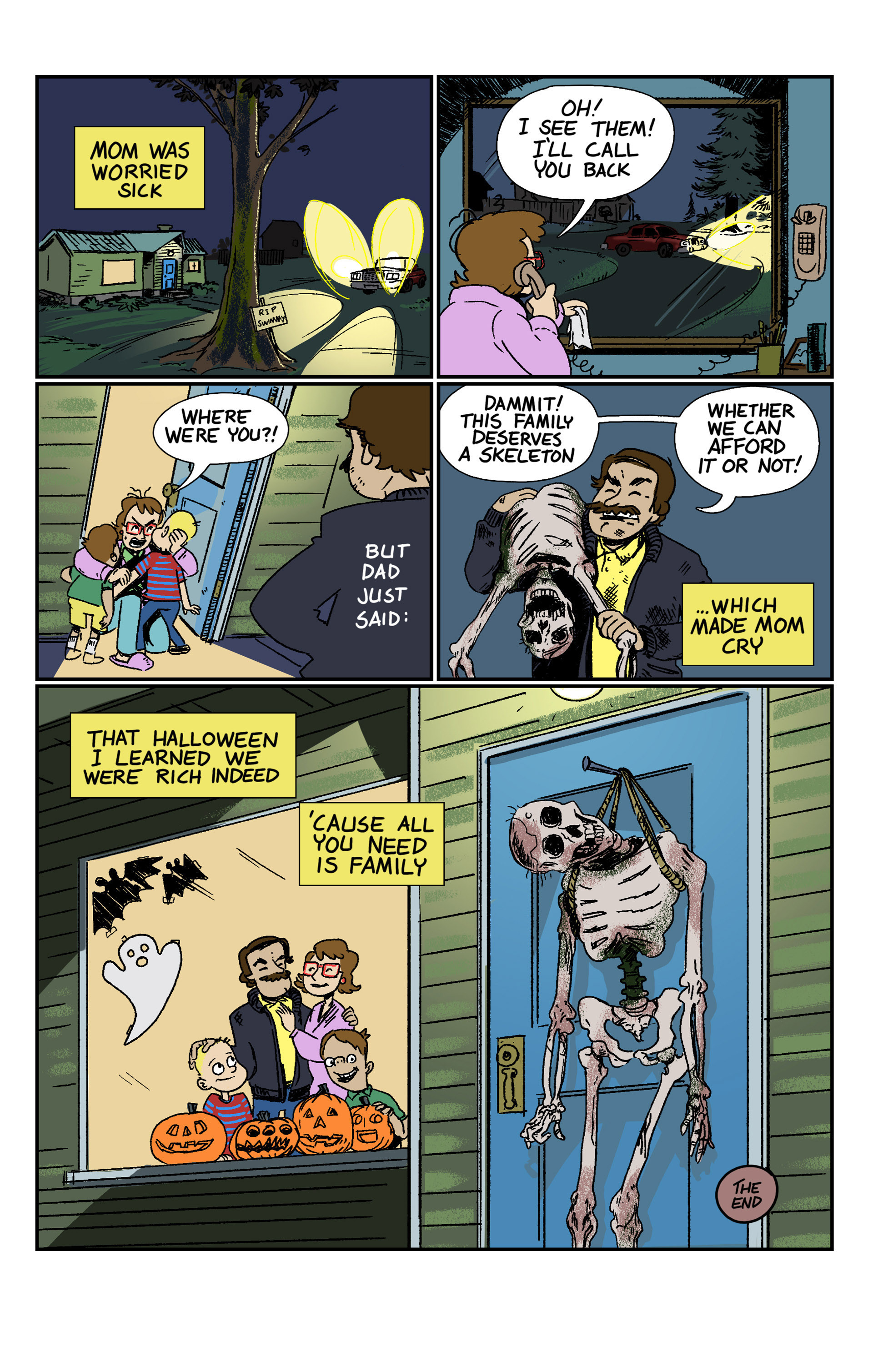 Read online BOO! Halloween Stories 2016 comic -  Issue # Full - 58