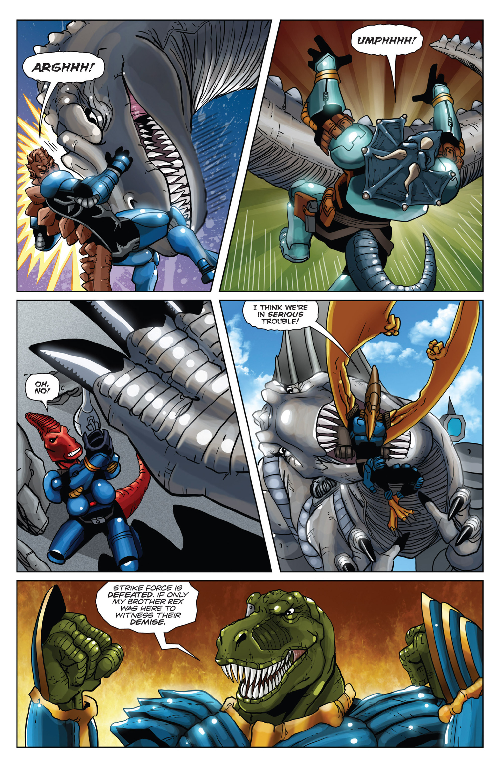 Read online Jurassic StrikeForce 5 comic -  Issue #5 - 17