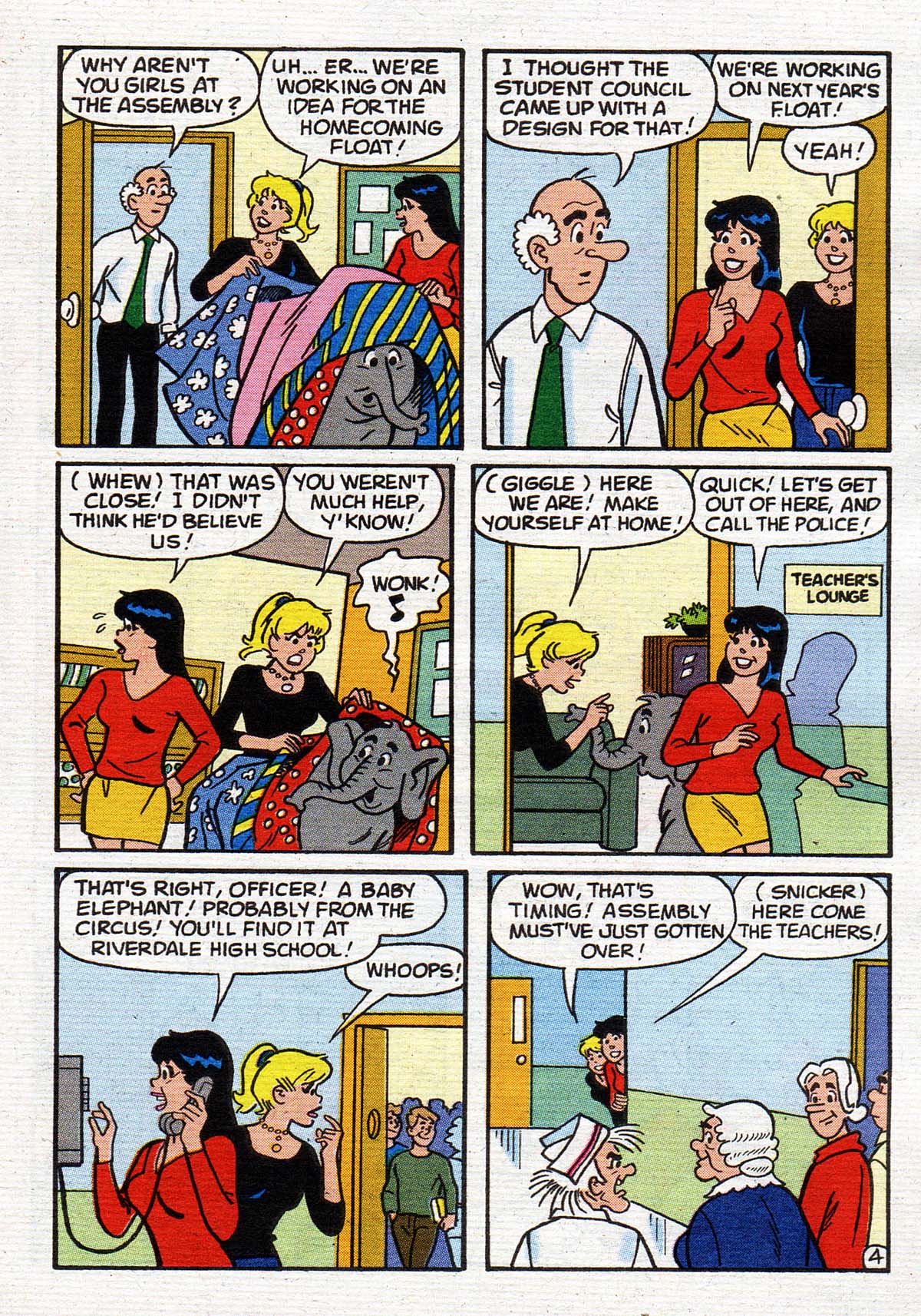 Read online Betty and Veronica Digest Magazine comic -  Issue #143 - 52