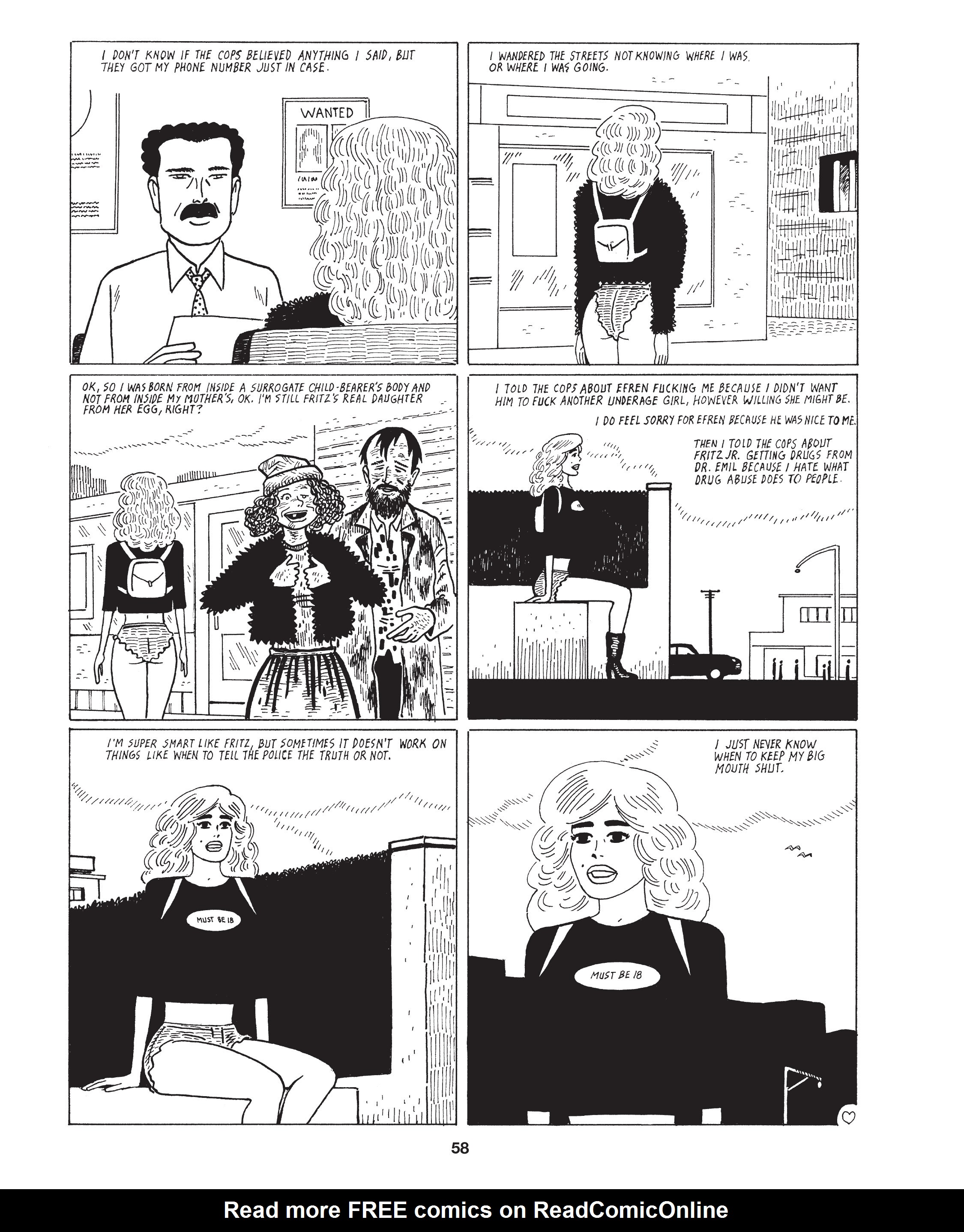 Read online Love and Rockets: New Stories comic -  Issue #8 - 61