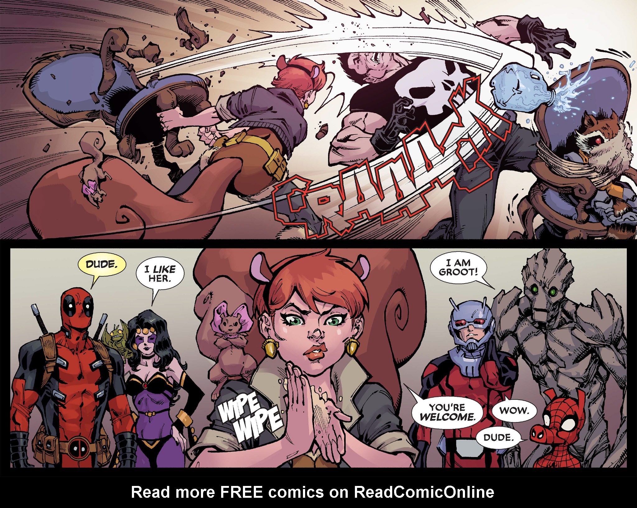 Read online Deadpool: Too Soon? Infinite Comic comic -  Issue #1 - 57