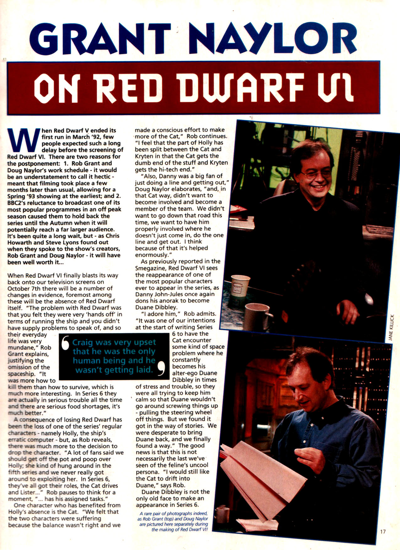 Read online Red Dwarf Smegazine (1993) comic -  Issue #6 - 17