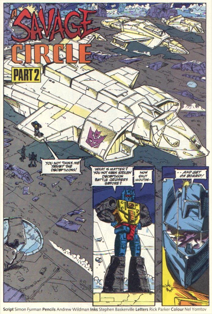 Read online The Transformers (UK) comic -  Issue #328 - 2