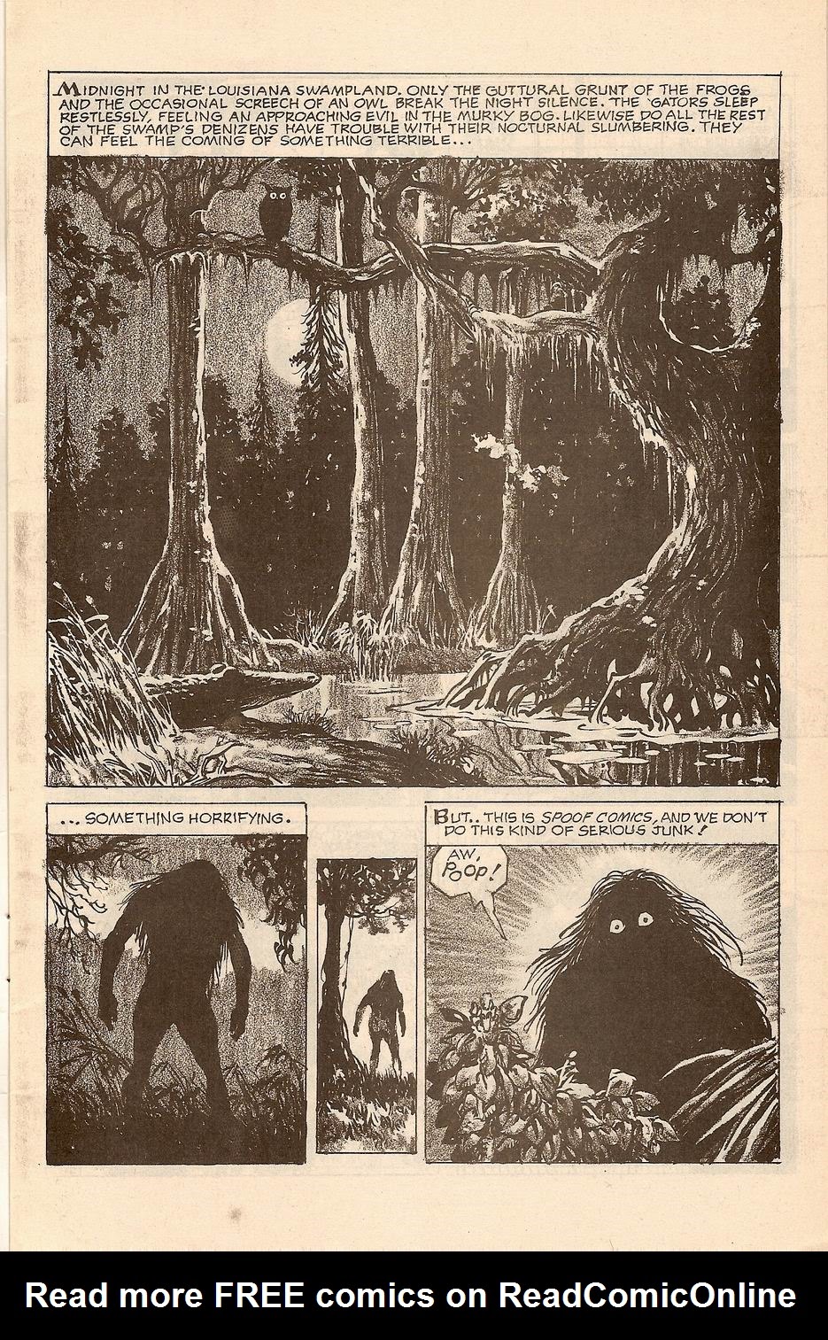 Read online Swamp Thang comic -  Issue # Full - 3