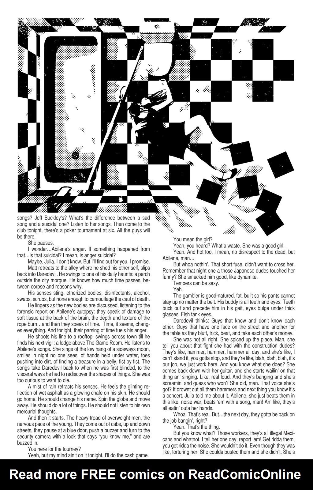 Read online Daredevil Black & White comic -  Issue # Full - 33