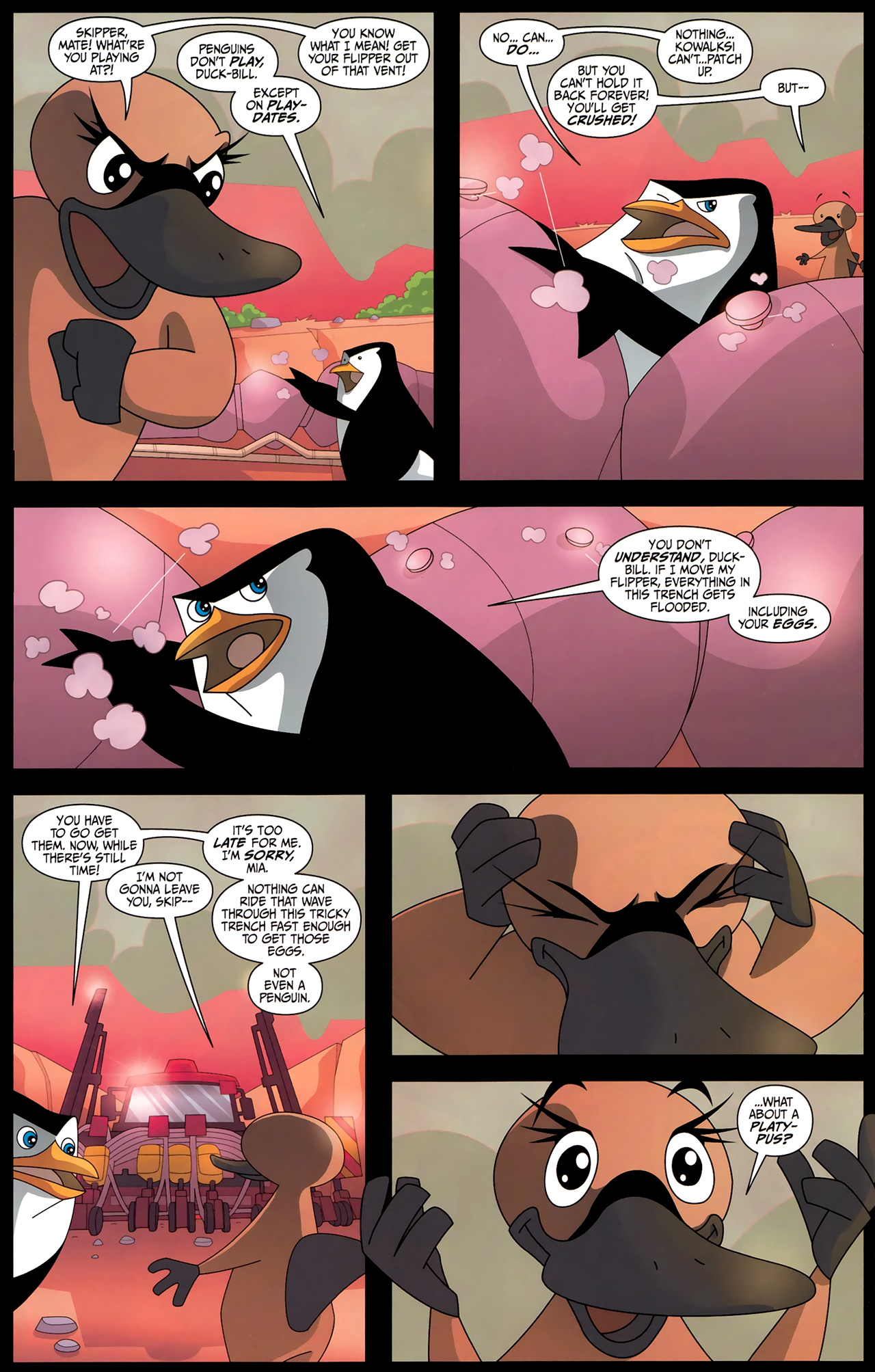 Read online Penguins of Madagascar comic -  Issue #4 - 13