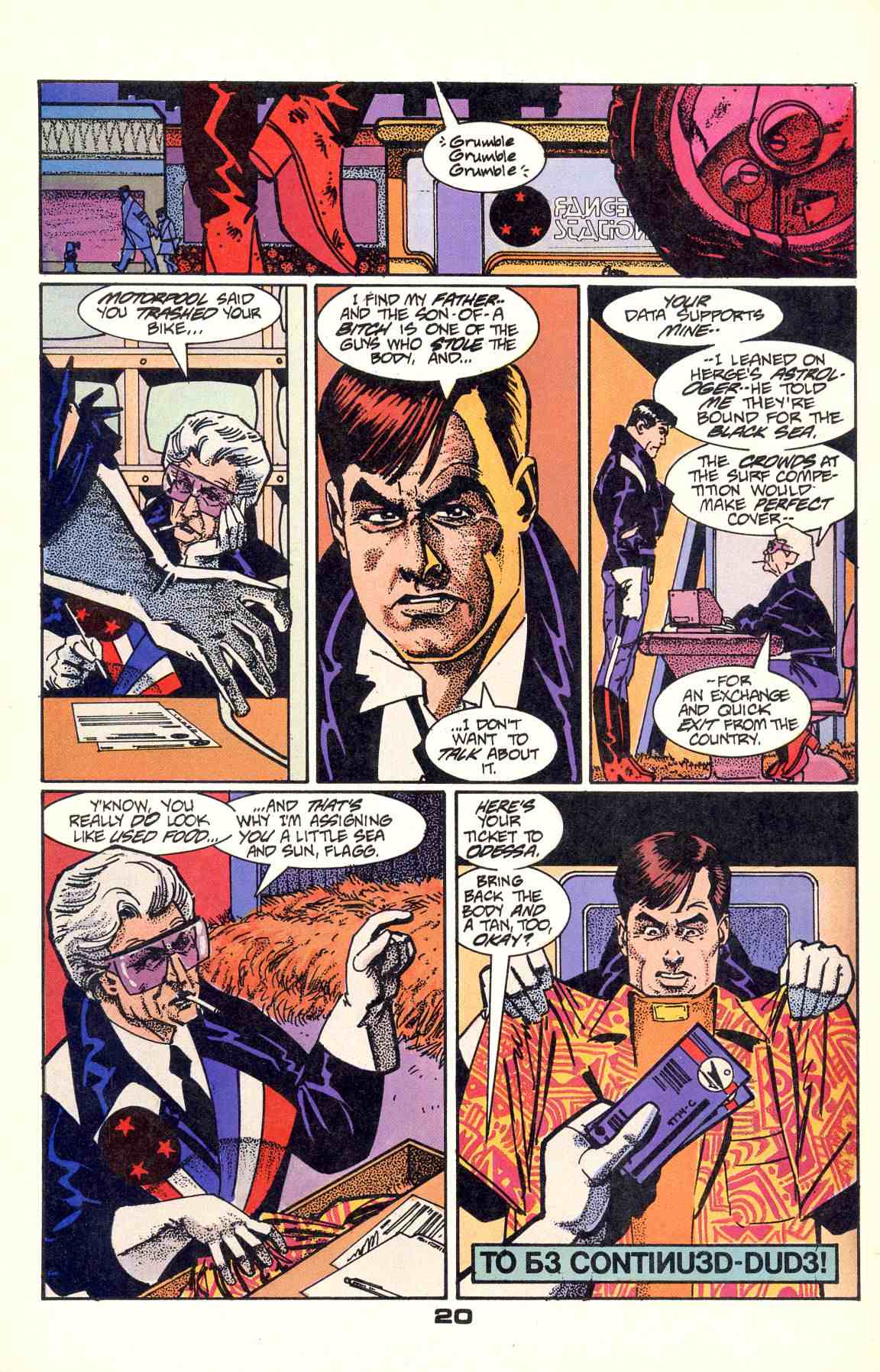 Read online Howard Chaykin's American Flagg comic -  Issue #6 - 26