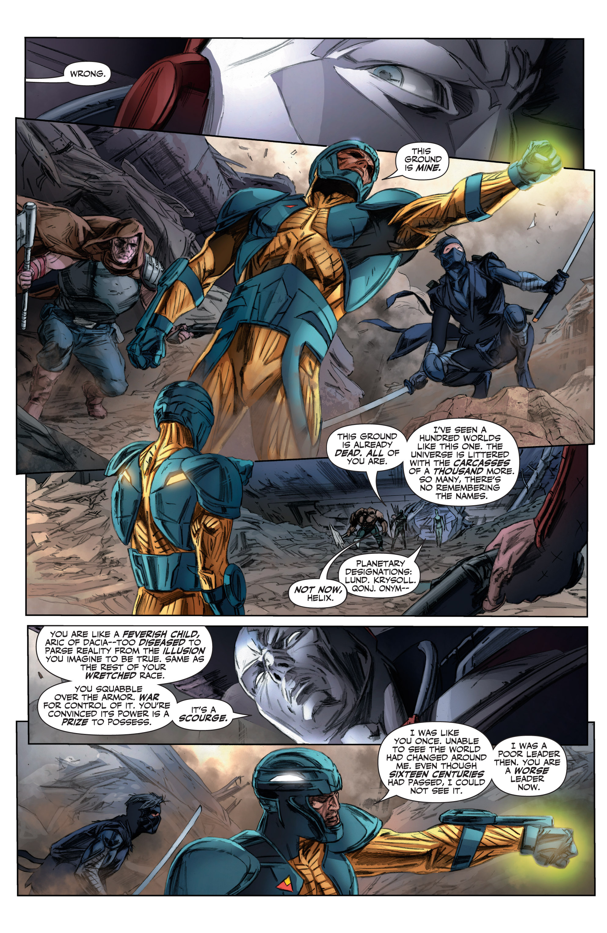 Read online Armor Hunters comic -  Issue #4 - 11