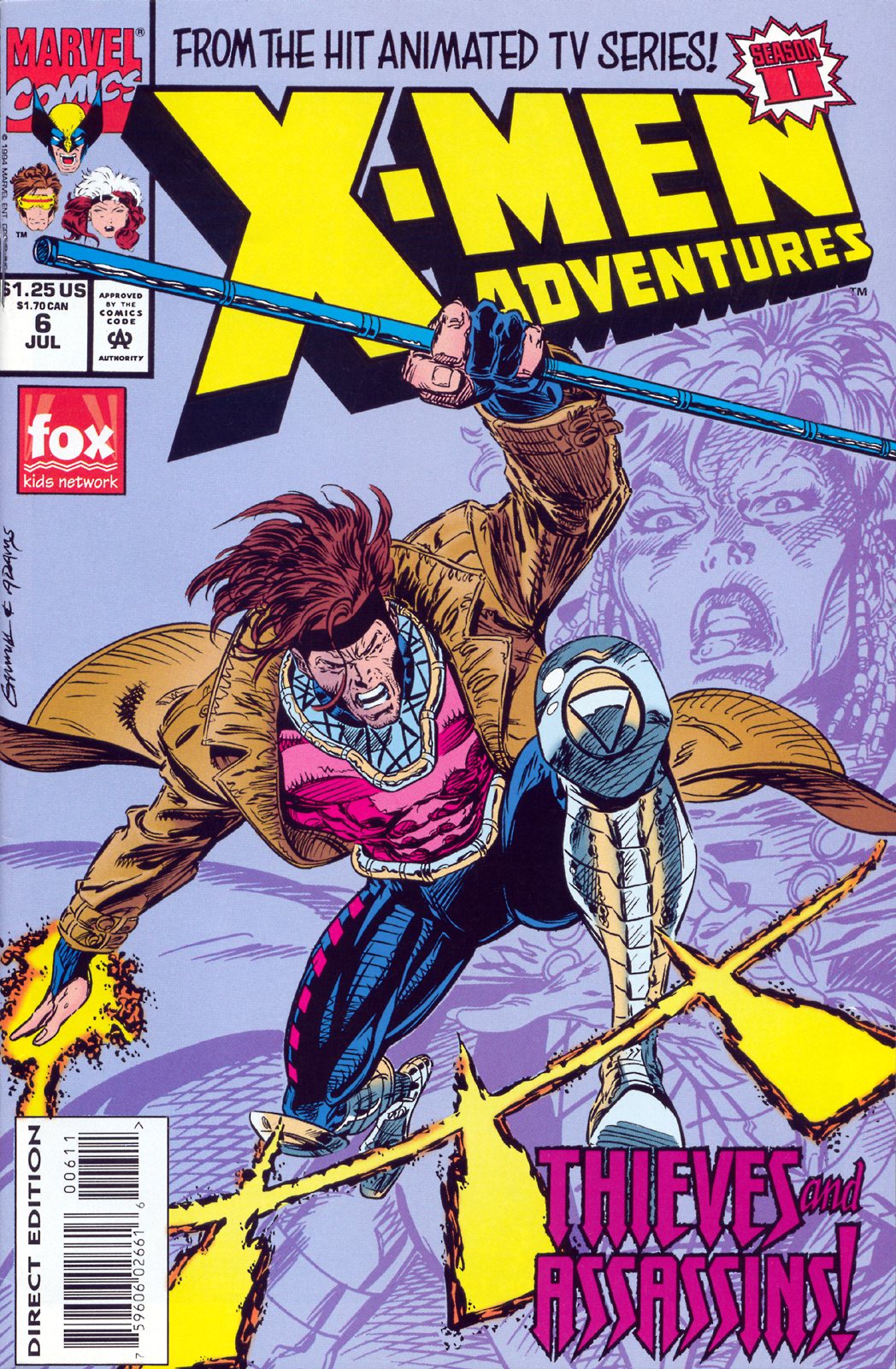 X-Men Adventures (1994) issue 6 - Page 1