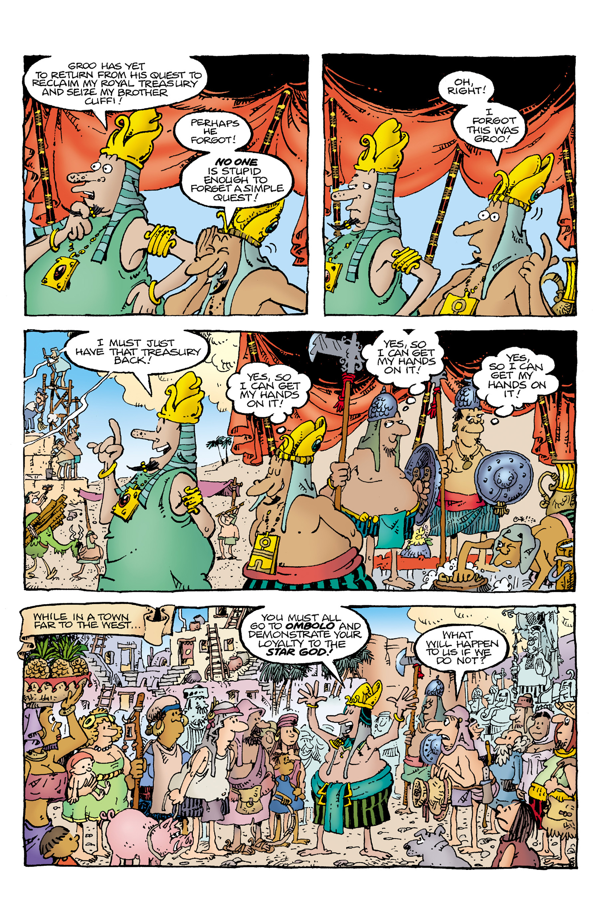 Read online Groo: Fray of the Gods comic -  Issue #3 - 16