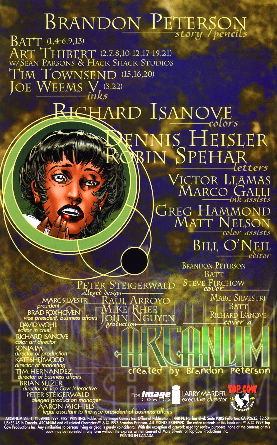 Read online Arcanum comic -  Issue #1 - 3