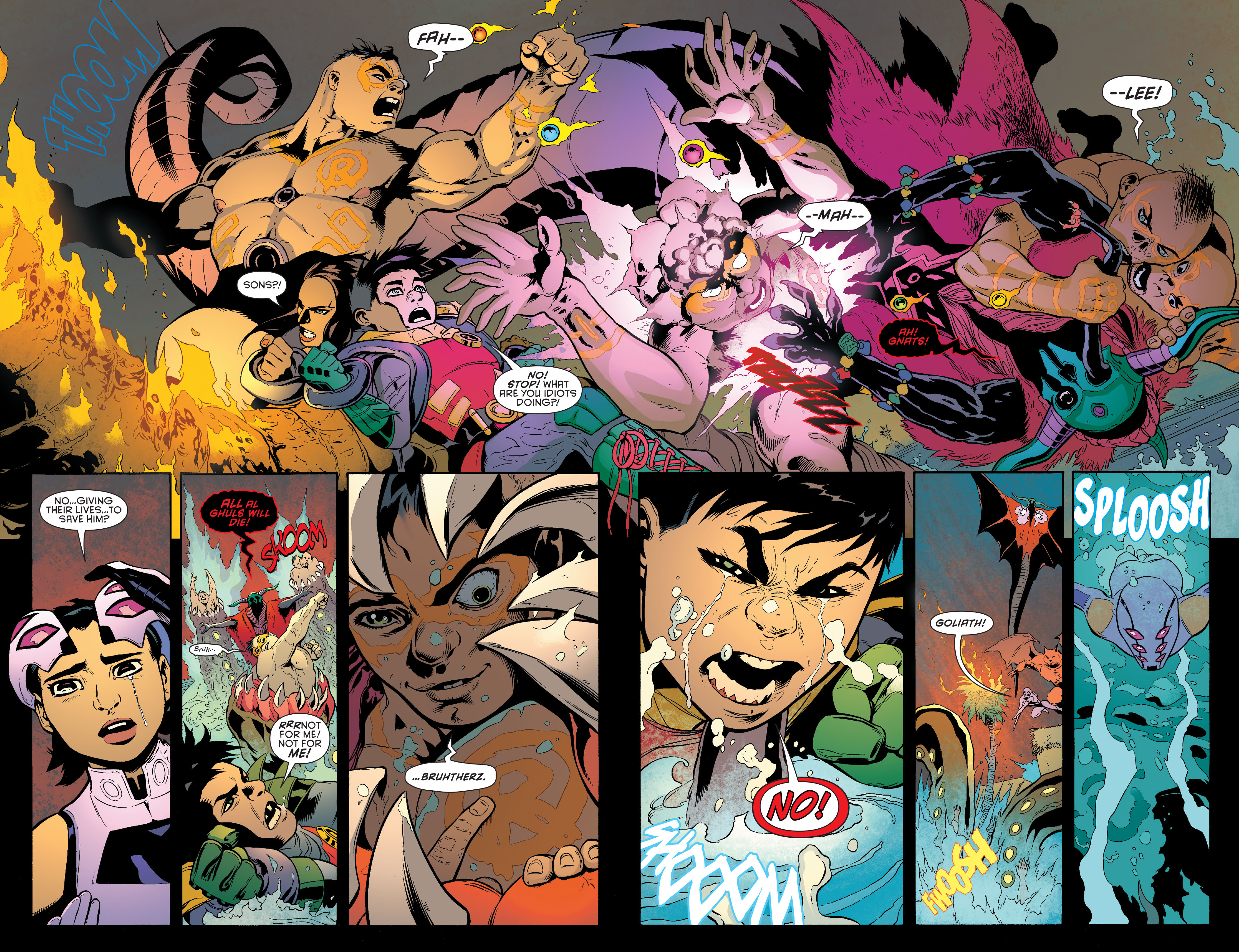 Read online Robin: Son of Batman comic -  Issue #5 - 19