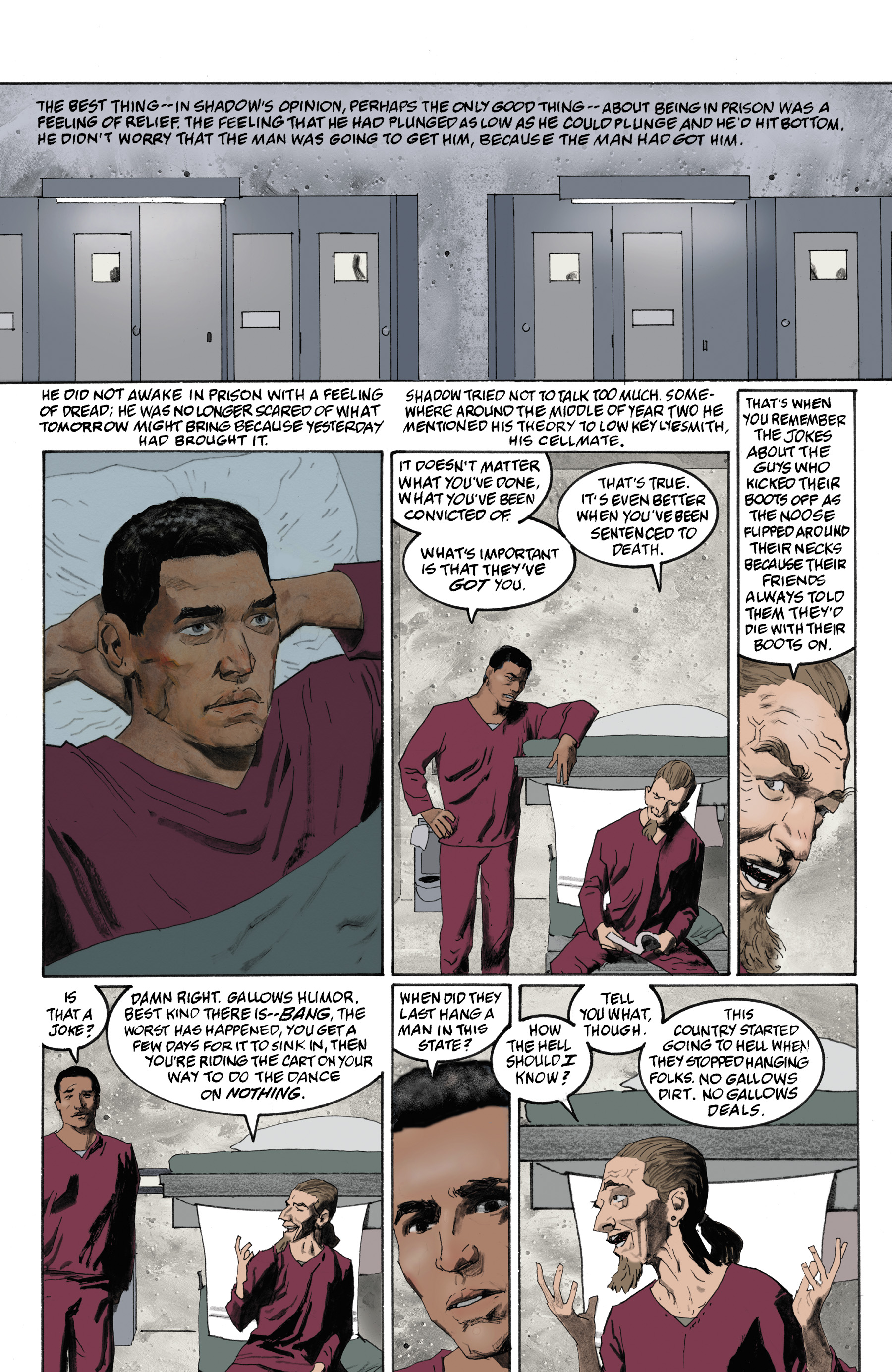 Read online American Gods: Shadows comic -  Issue #1 - 4