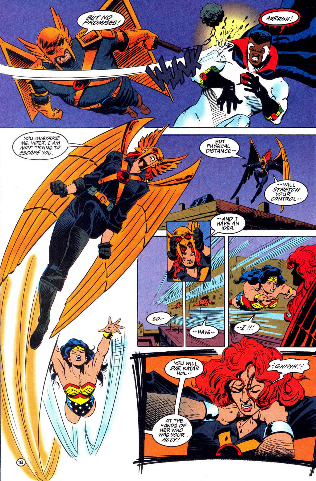 Hawkman (1993) Issue #5 #8 - English 19