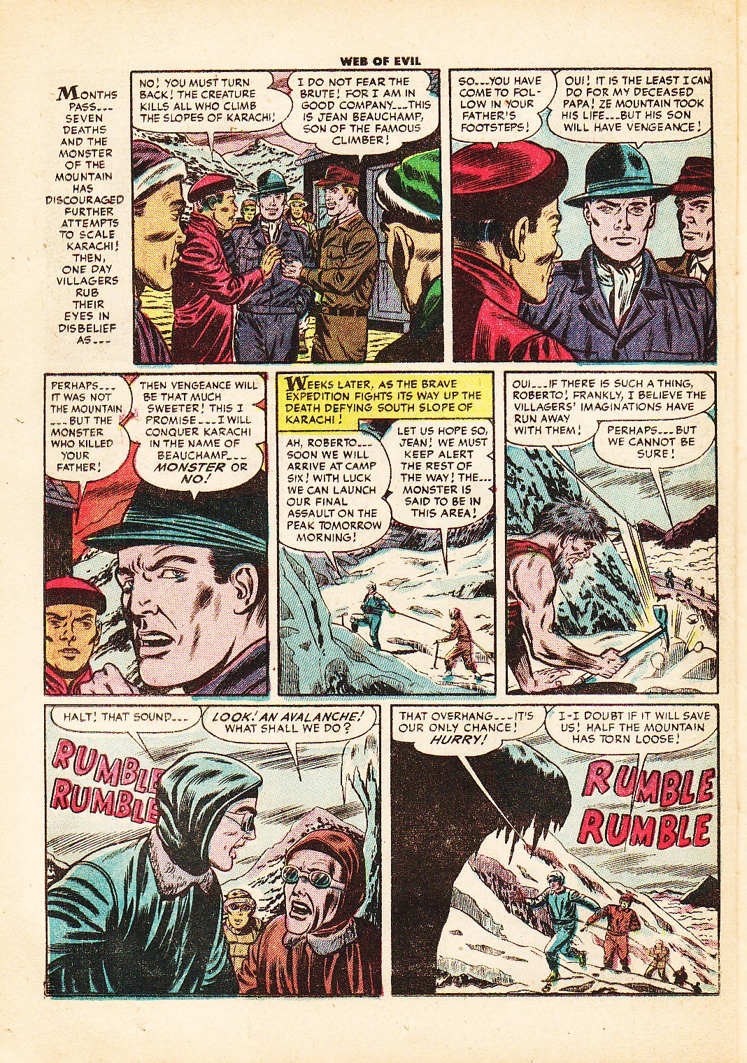 Read online Web of Evil comic -  Issue #18 - 22