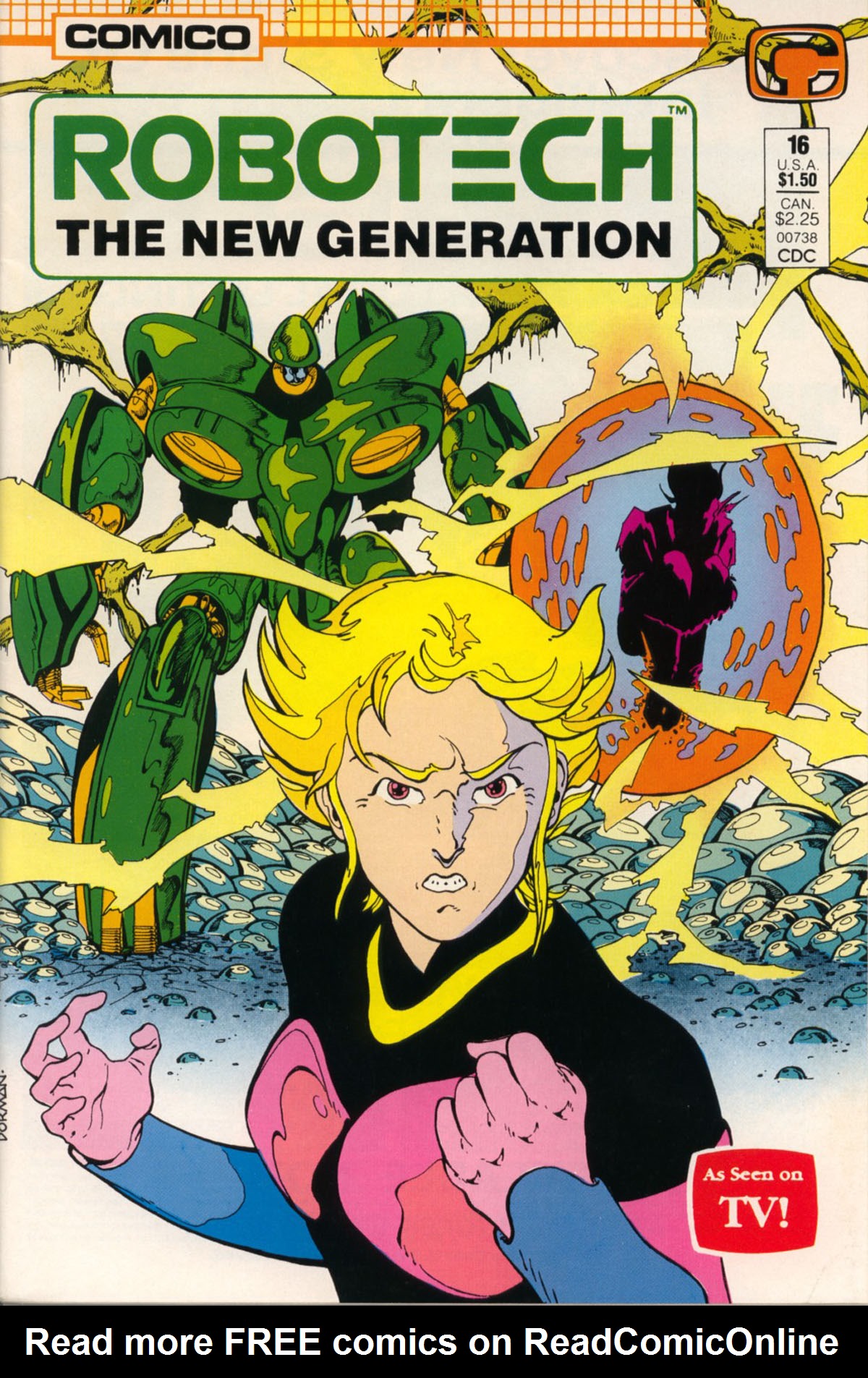 Read online Robotech The New Generation comic -  Issue #16 - 1