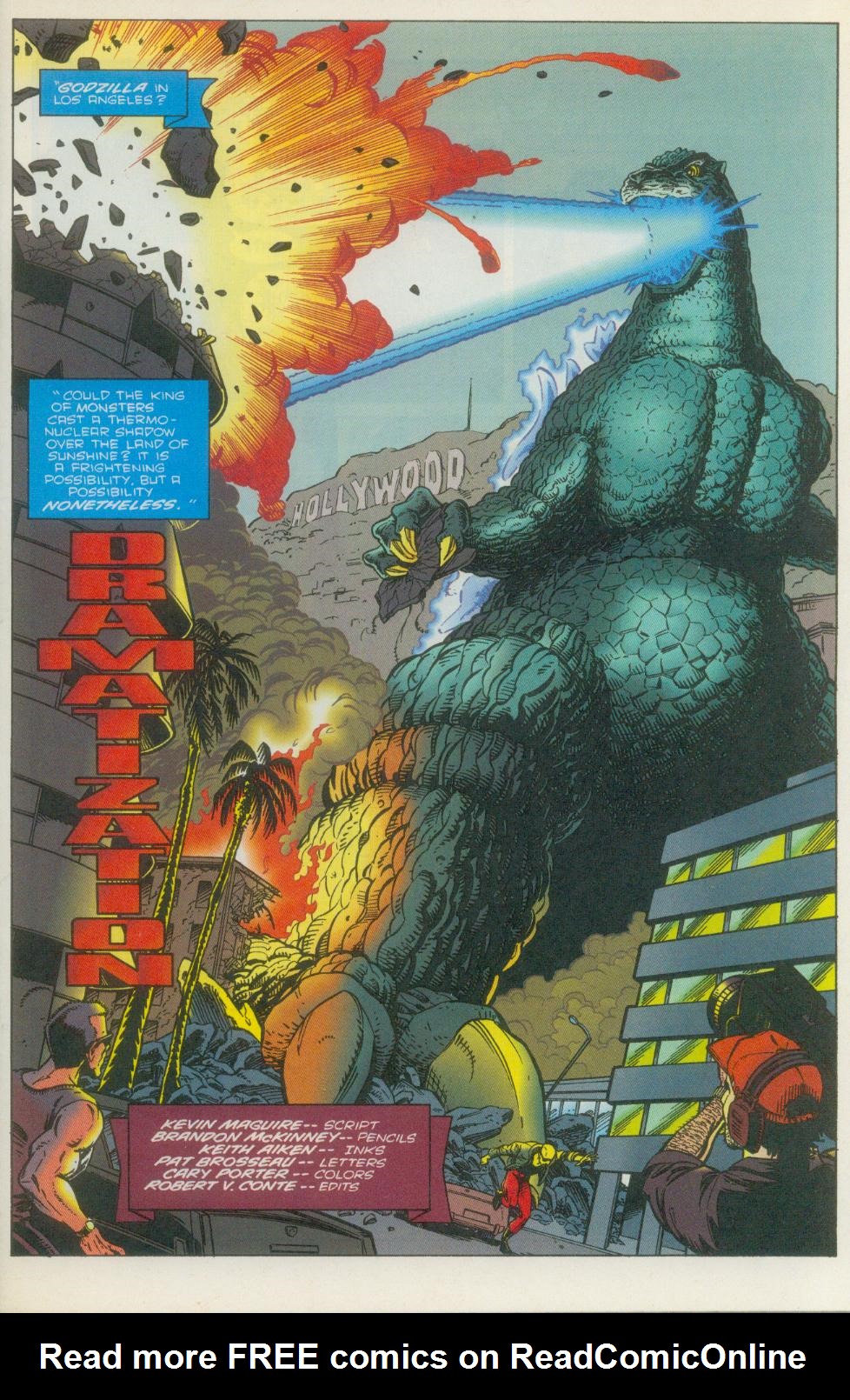 Read online Godzilla (1995) comic -  Issue #1 - 4