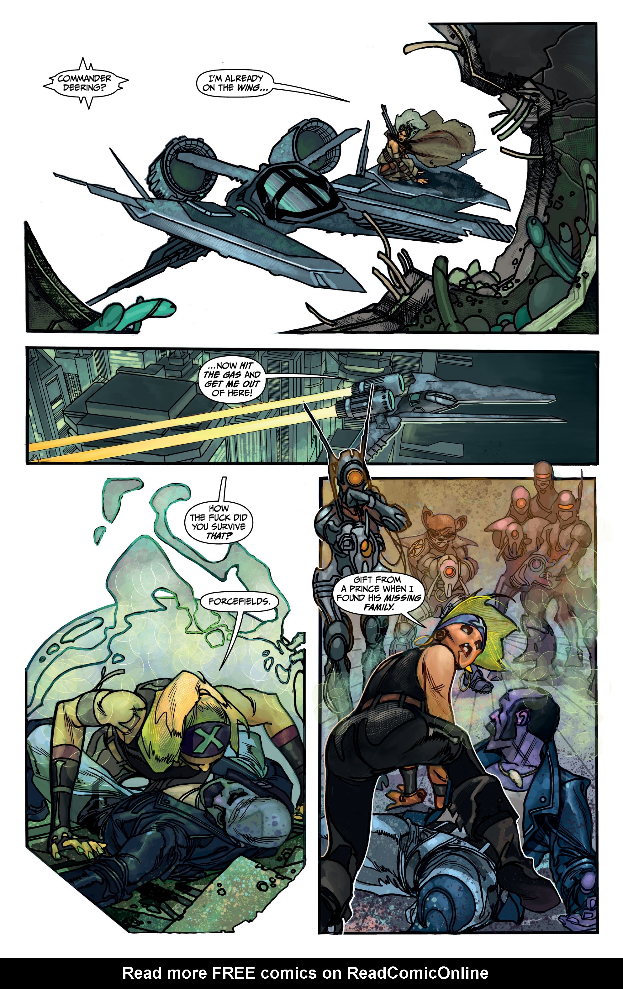 Read online Sharkey the Bounty Hunter comic -  Issue #3 - 12