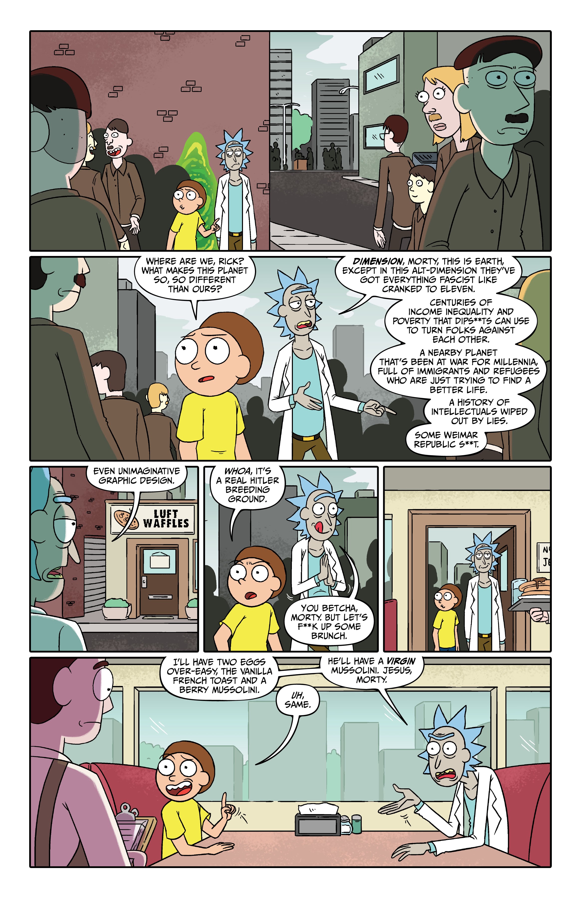 Read online Rick and Morty comic -  Issue # (2015) _Deluxe Edition 4 (Part 1) - 53