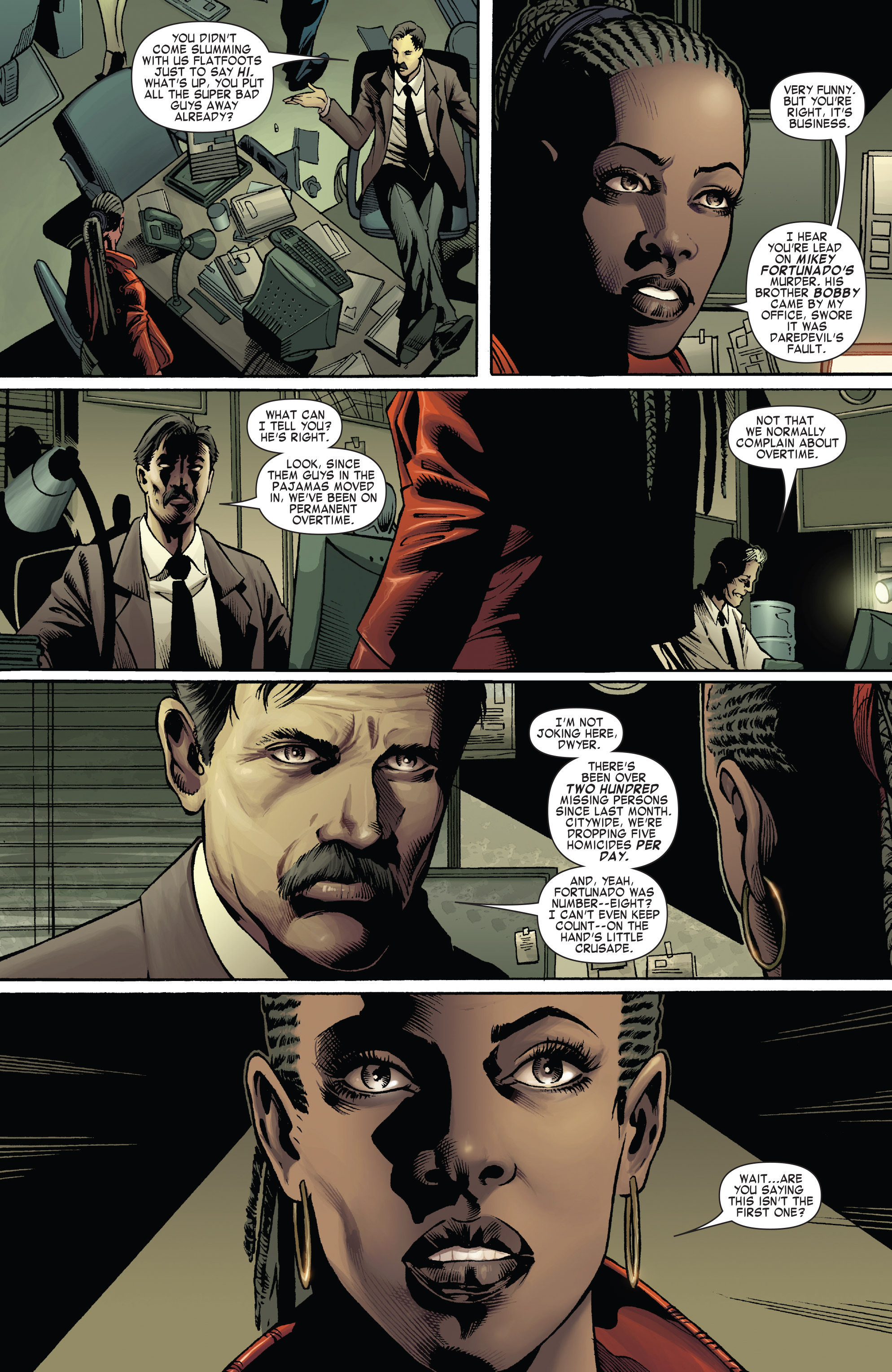 Read online Shadowland: Blood on the Streets comic -  Issue #1 - 14